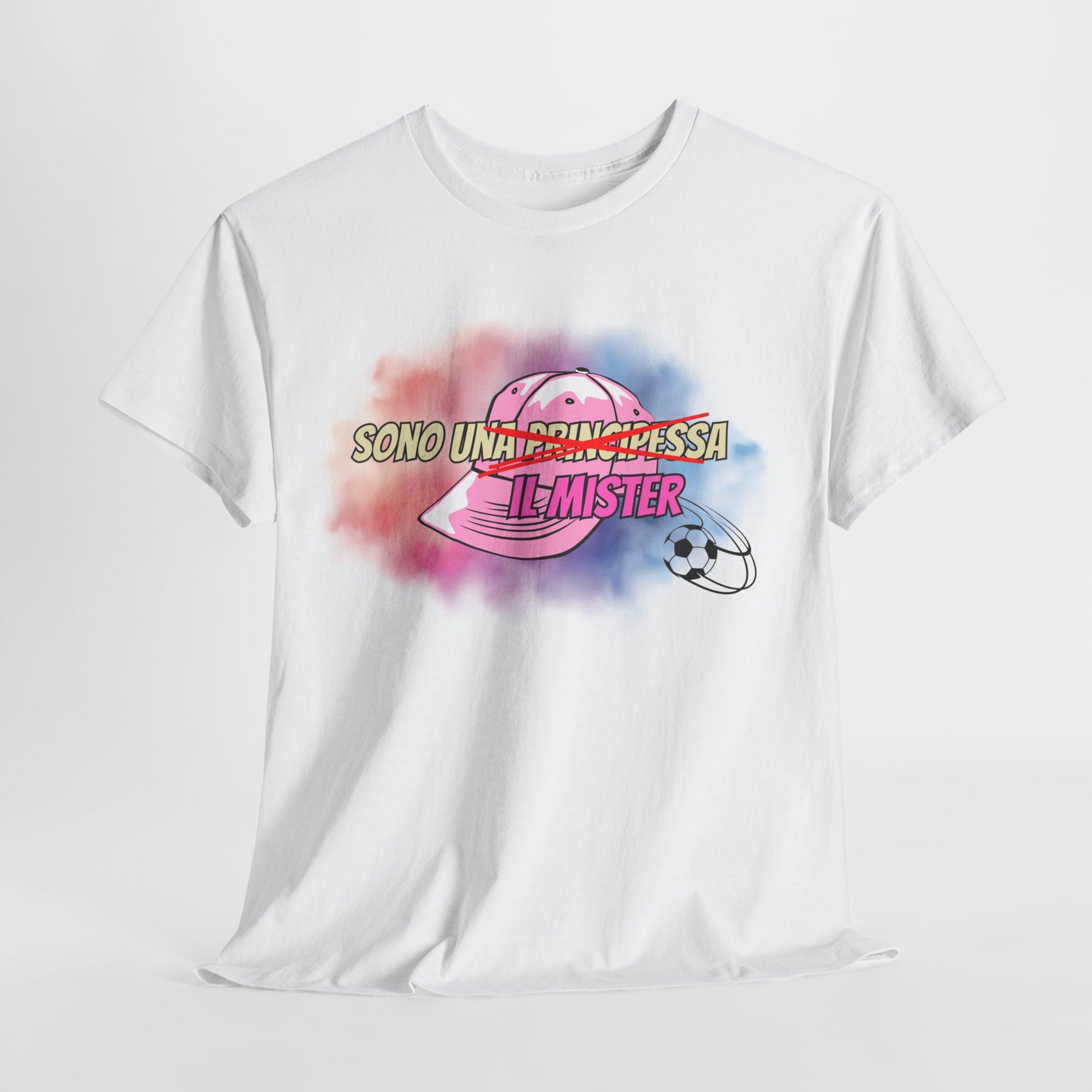 Maglietta Fantacalcio “Sono una principessa , sono il mister” – Divertente e Ironica