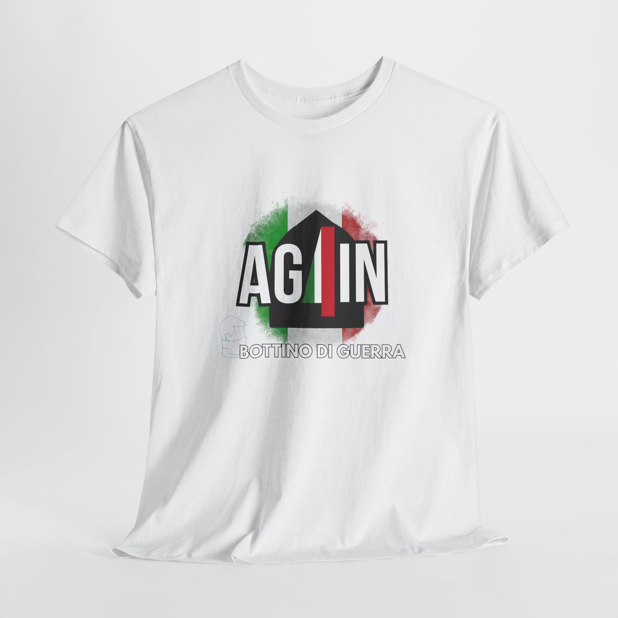 Maglietta “Again – Bottino di Guerra” con Scudetto al Contrario – Design Iconico Calcio