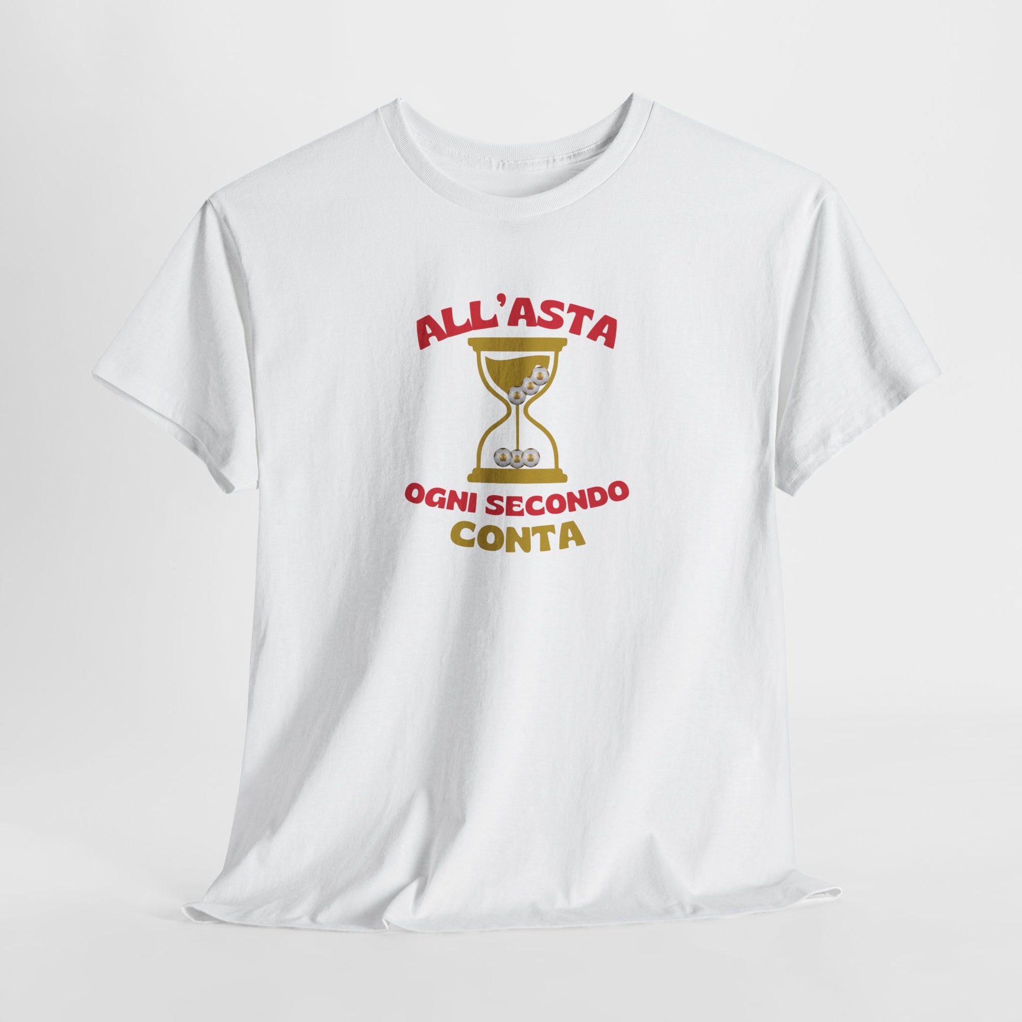 Maglietta Fantacalcio – All’Asta Ogni Secondo Conta