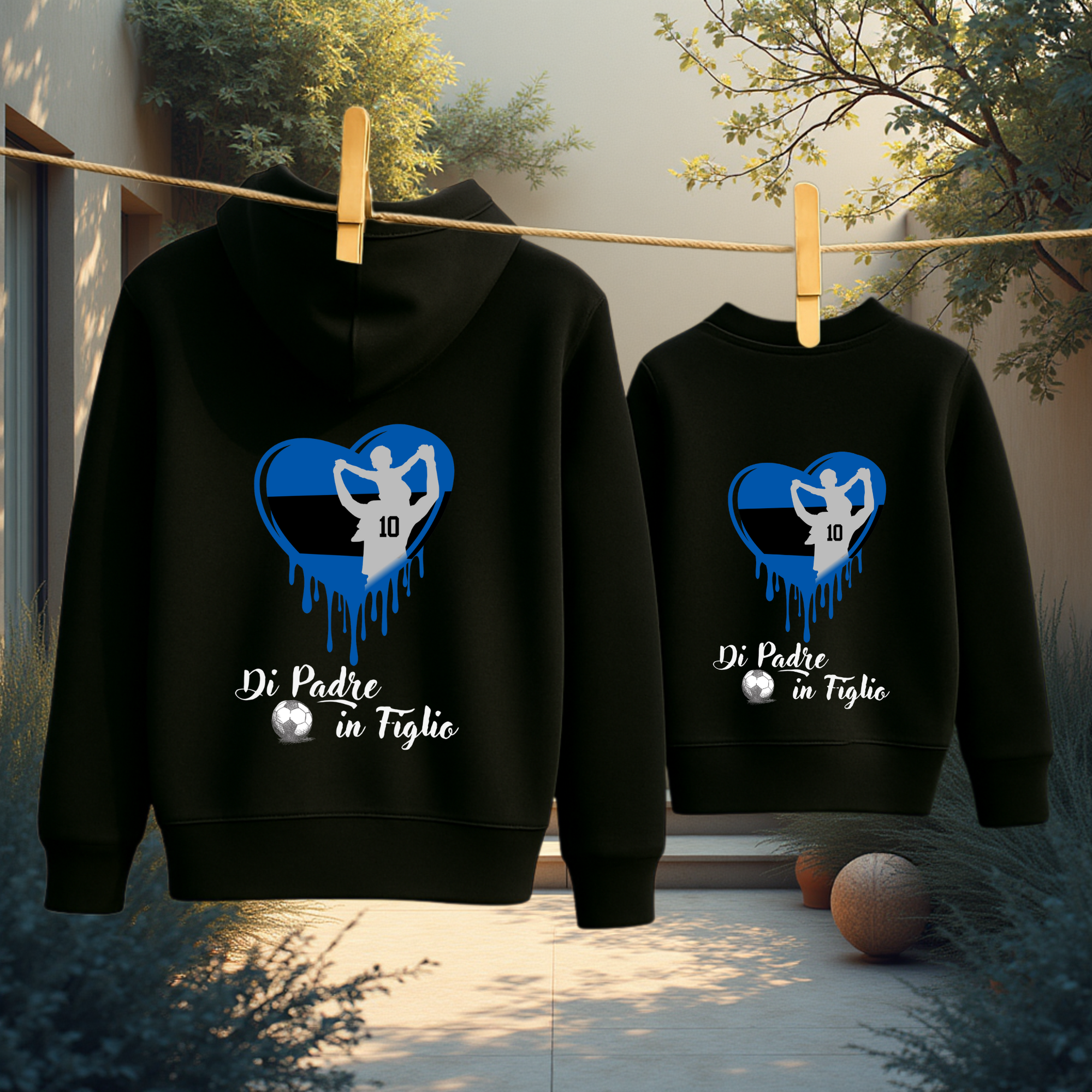 Felpa di Padre in Figlio