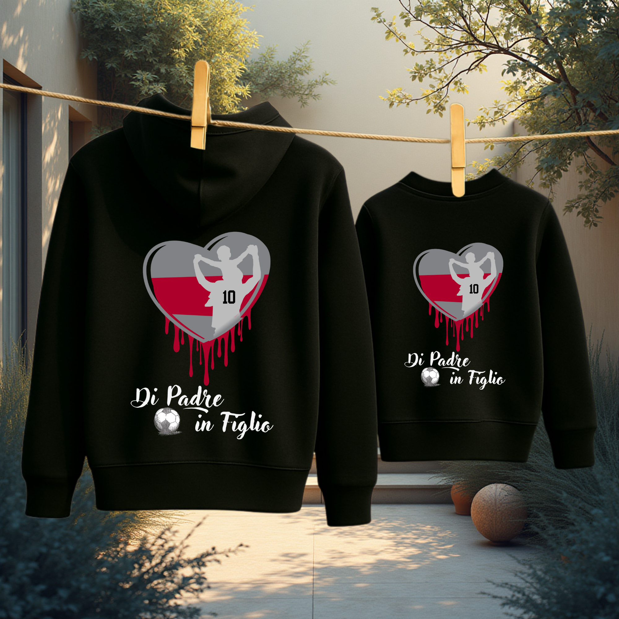 Felpa di Padre in Figlio