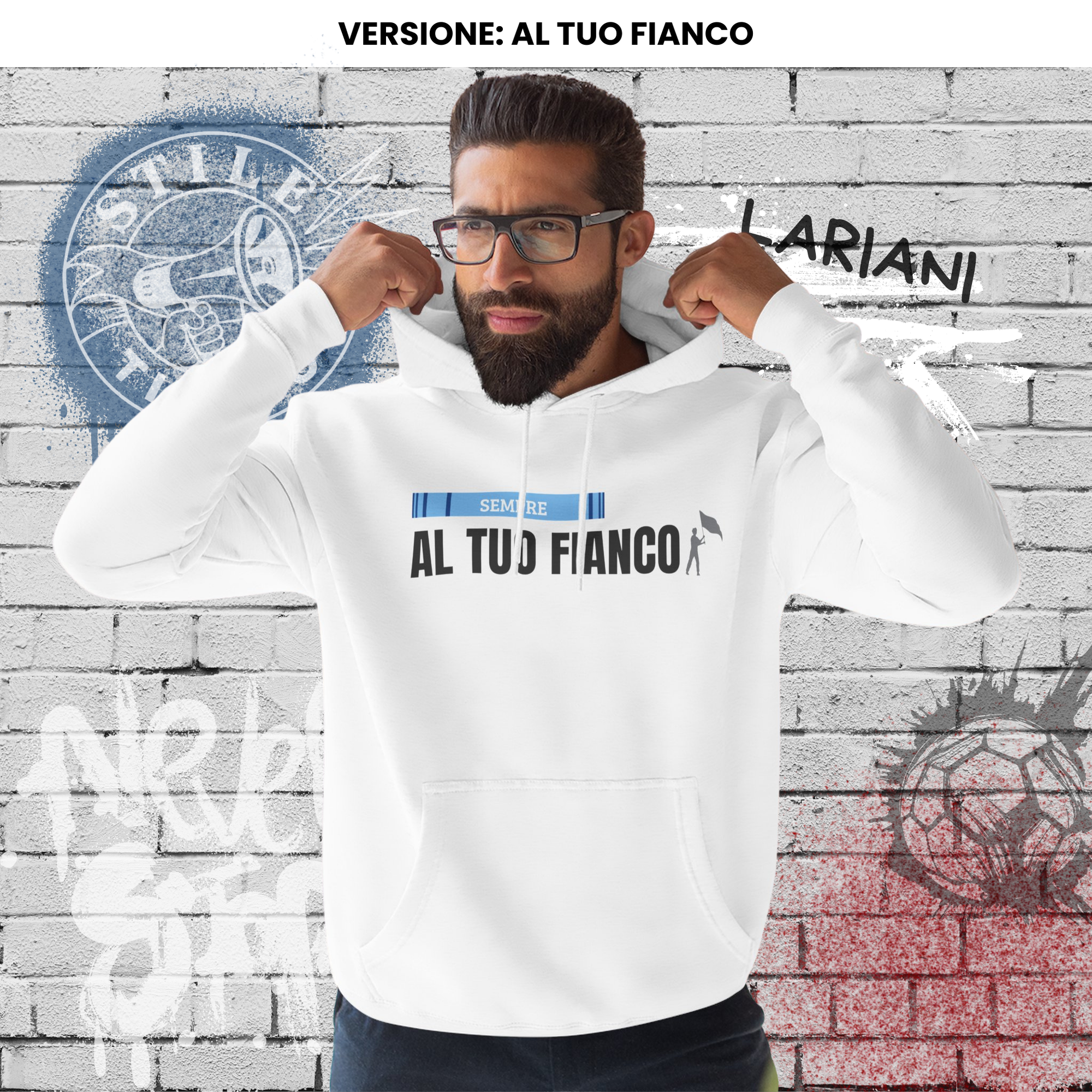 Felpa con cappuccio - Al Tuo Fianco