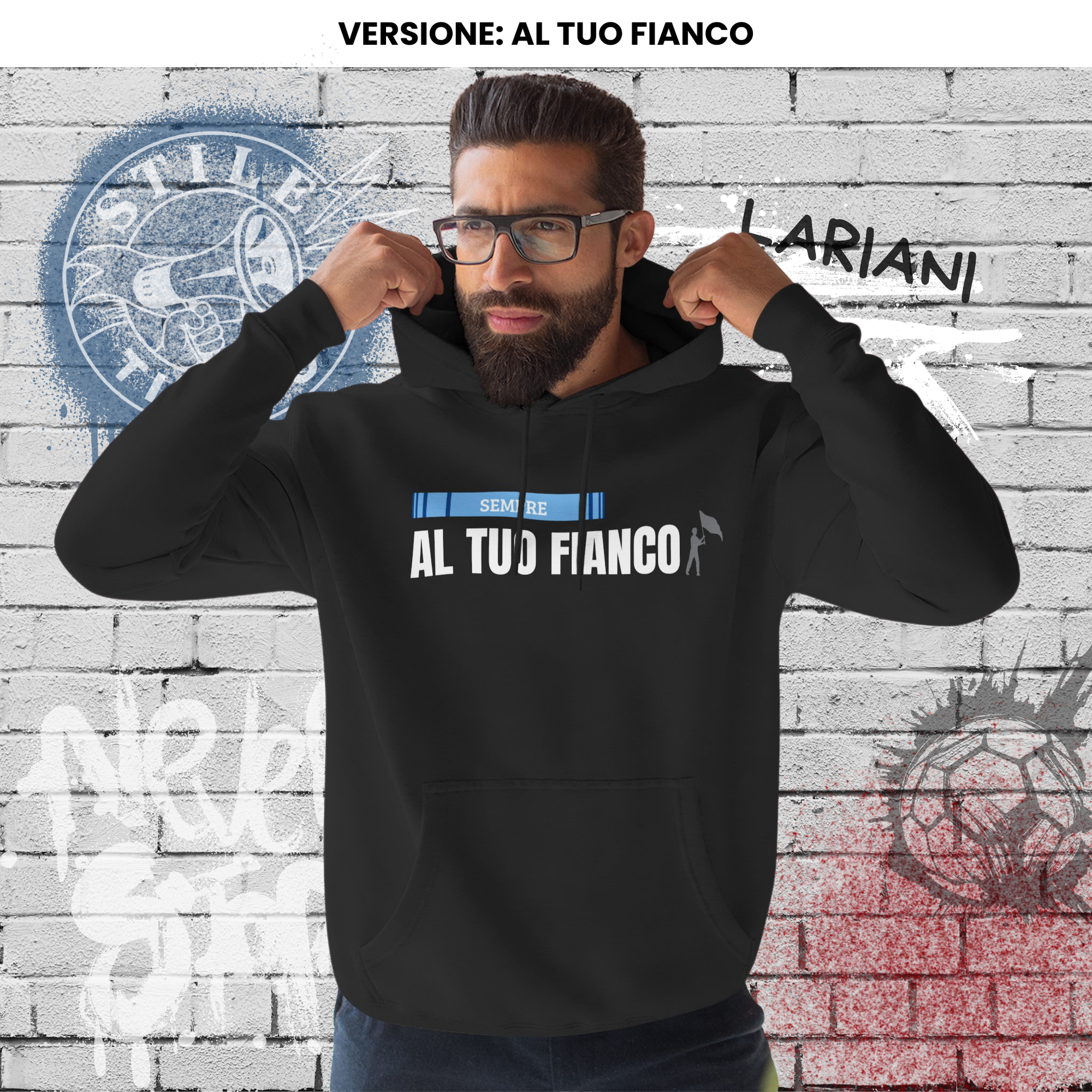 Felpa con cappuccio - Al Tuo Fianco
