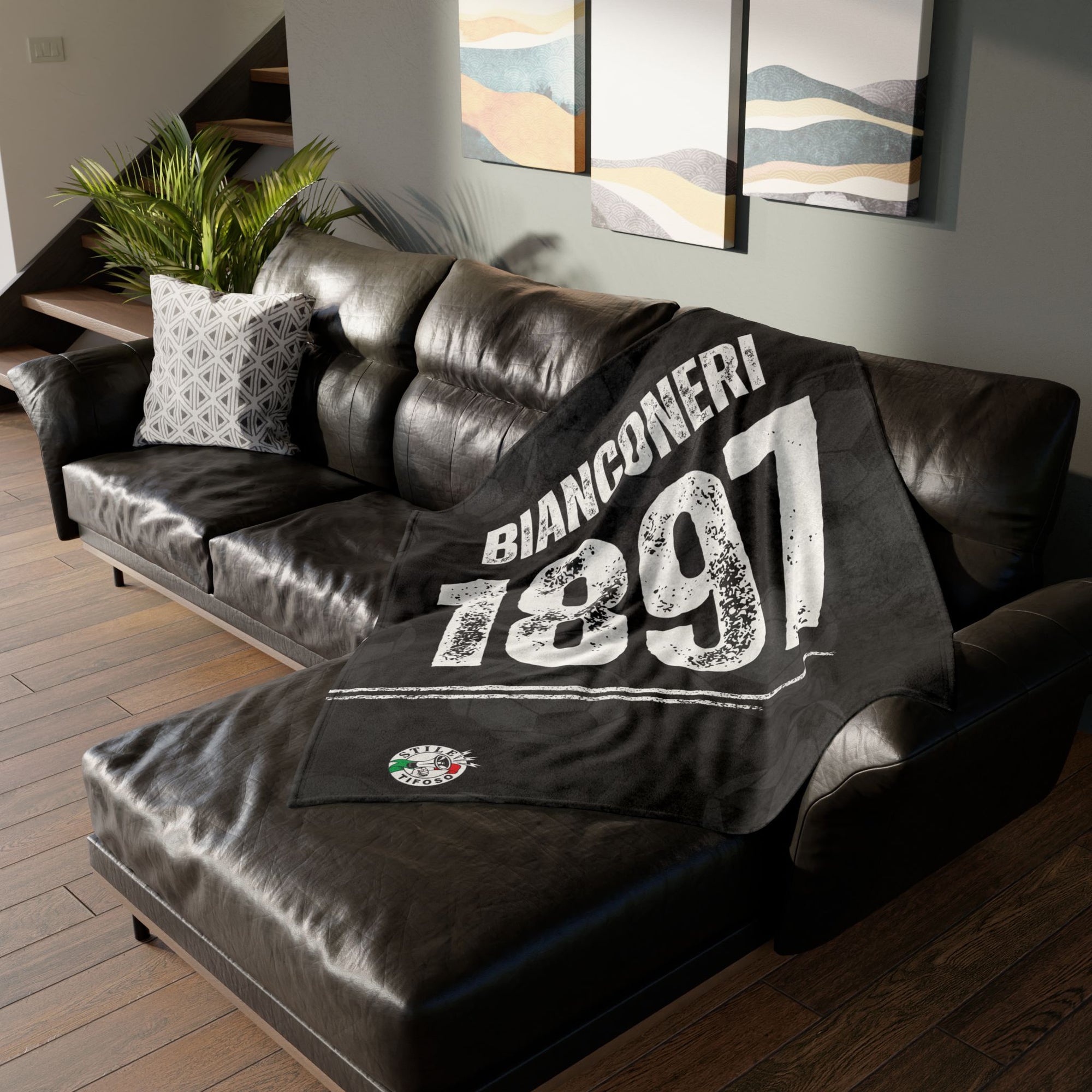 Coperta Stile Tifoso in pile personalizzata - Fondazione