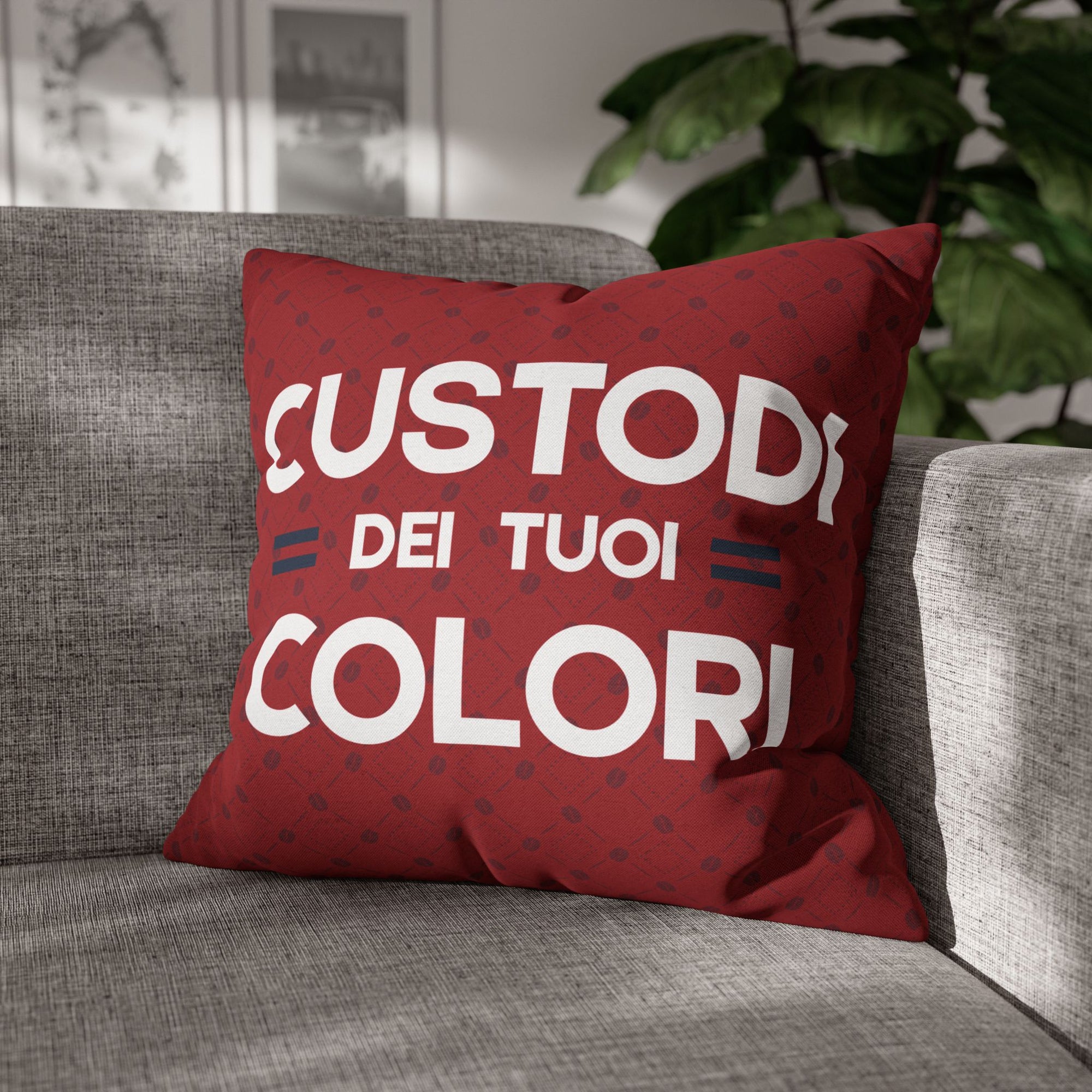 Cuscino Stile Tifoso - Custodi dei tuoi colori