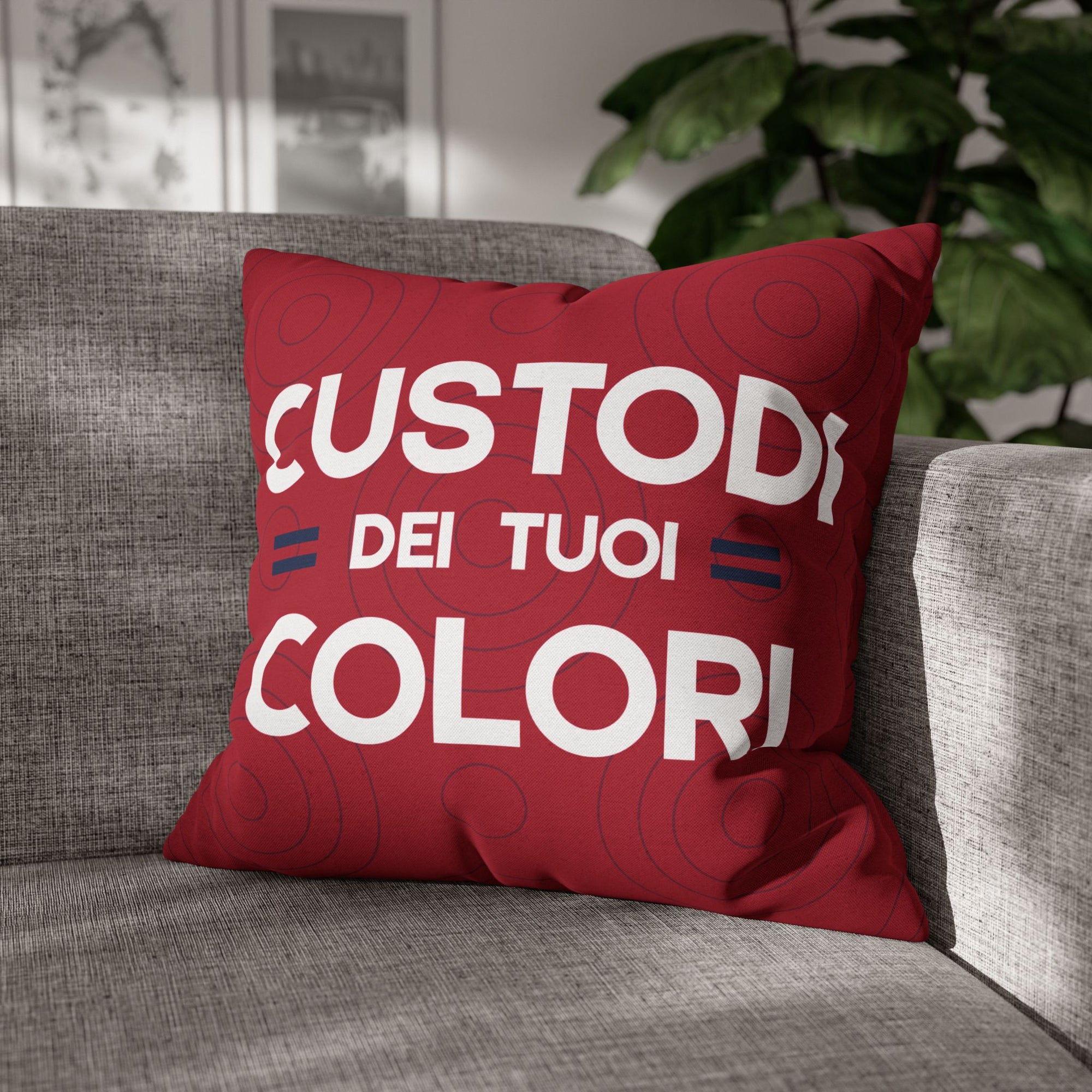 Cuscino Stile Tifoso - Custodi dei tuoi colori