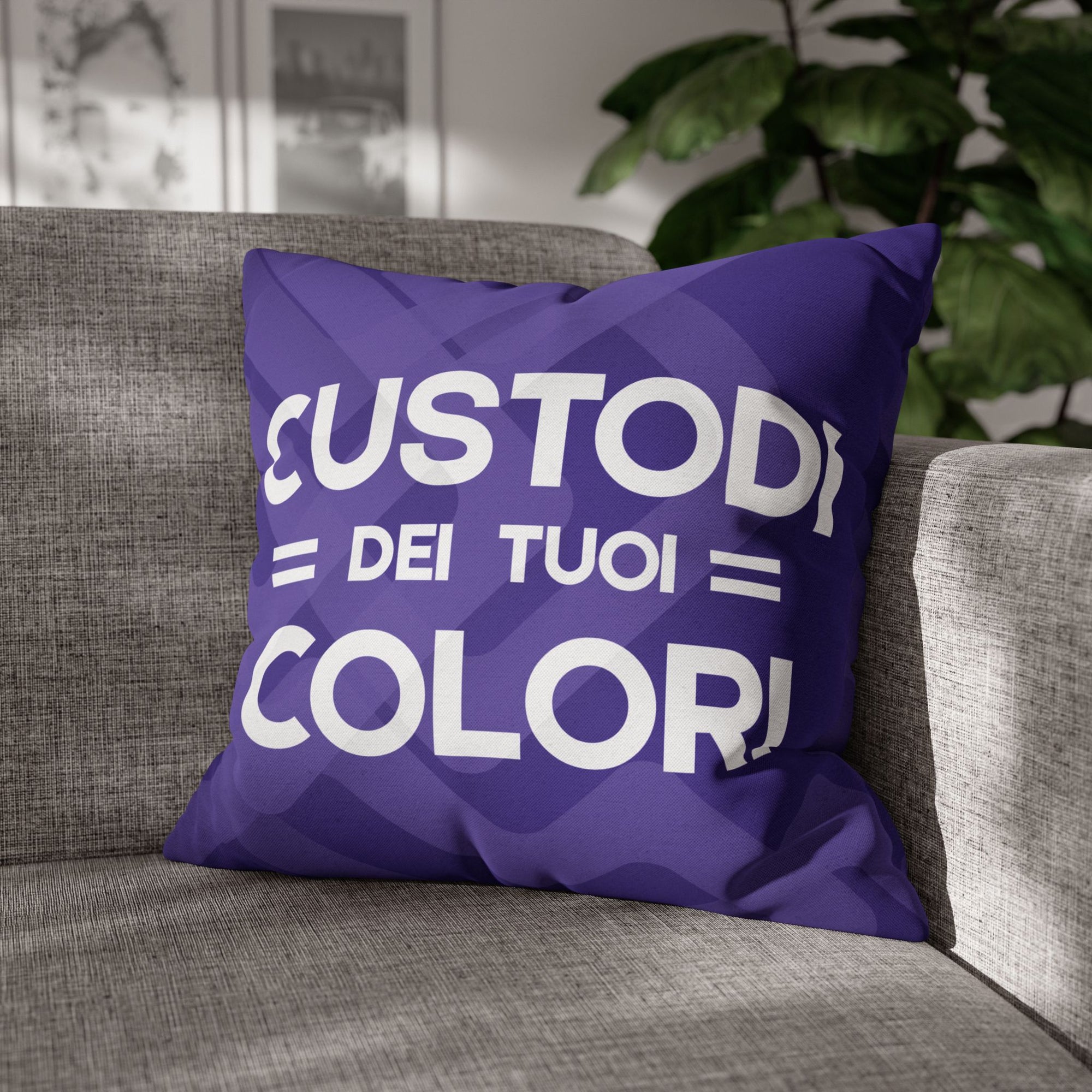 Cuscino Stile Tifoso - Custodi dei tuoi colori
