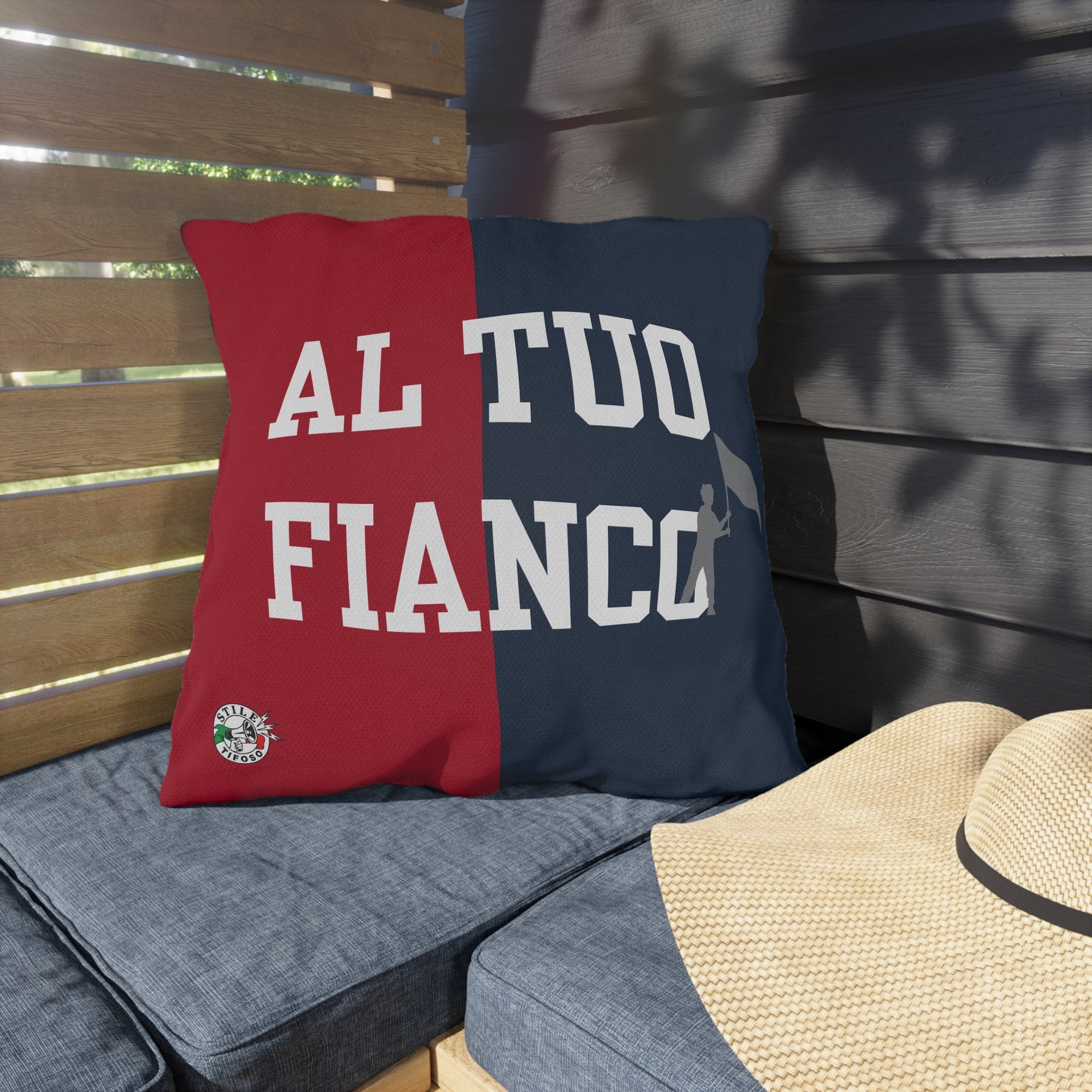 Cuscino Stile Tifoso - Al Tuo Fianco