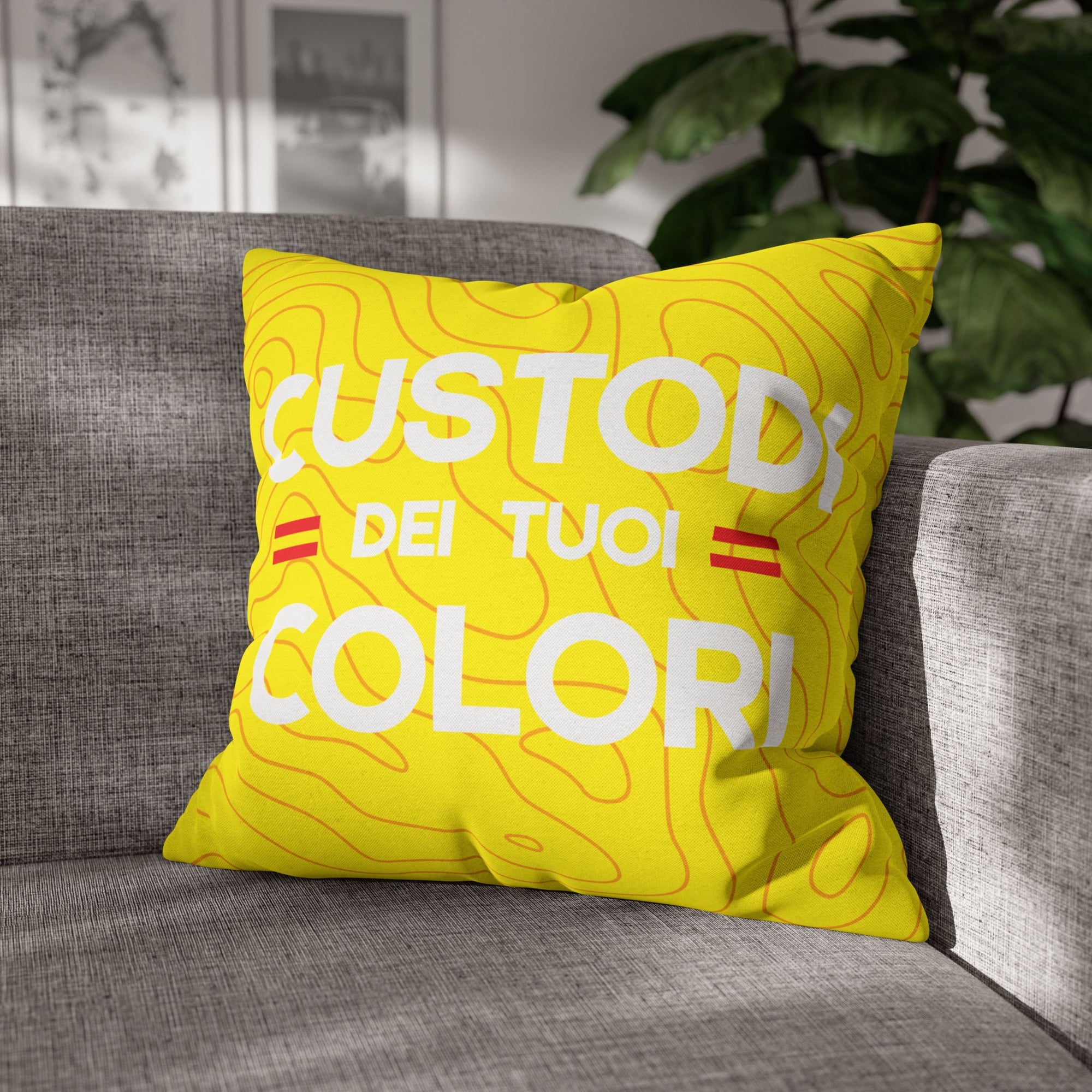 Cuscino Stile Tifoso - Custodi dei tuoi colori