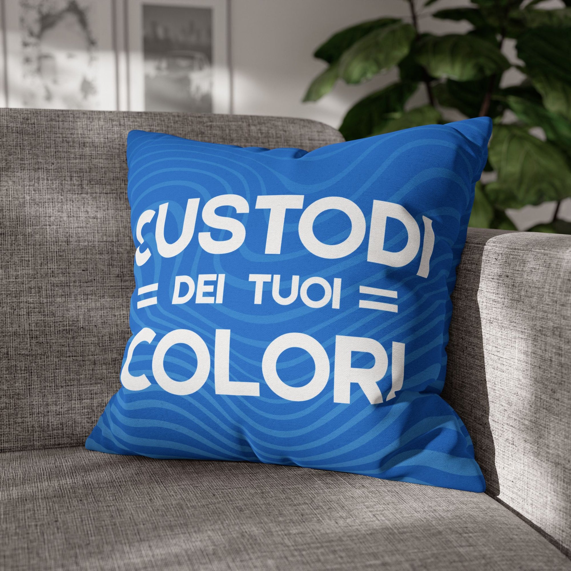 Cuscino Stile Tifoso - Custodi dei tuoi colori
