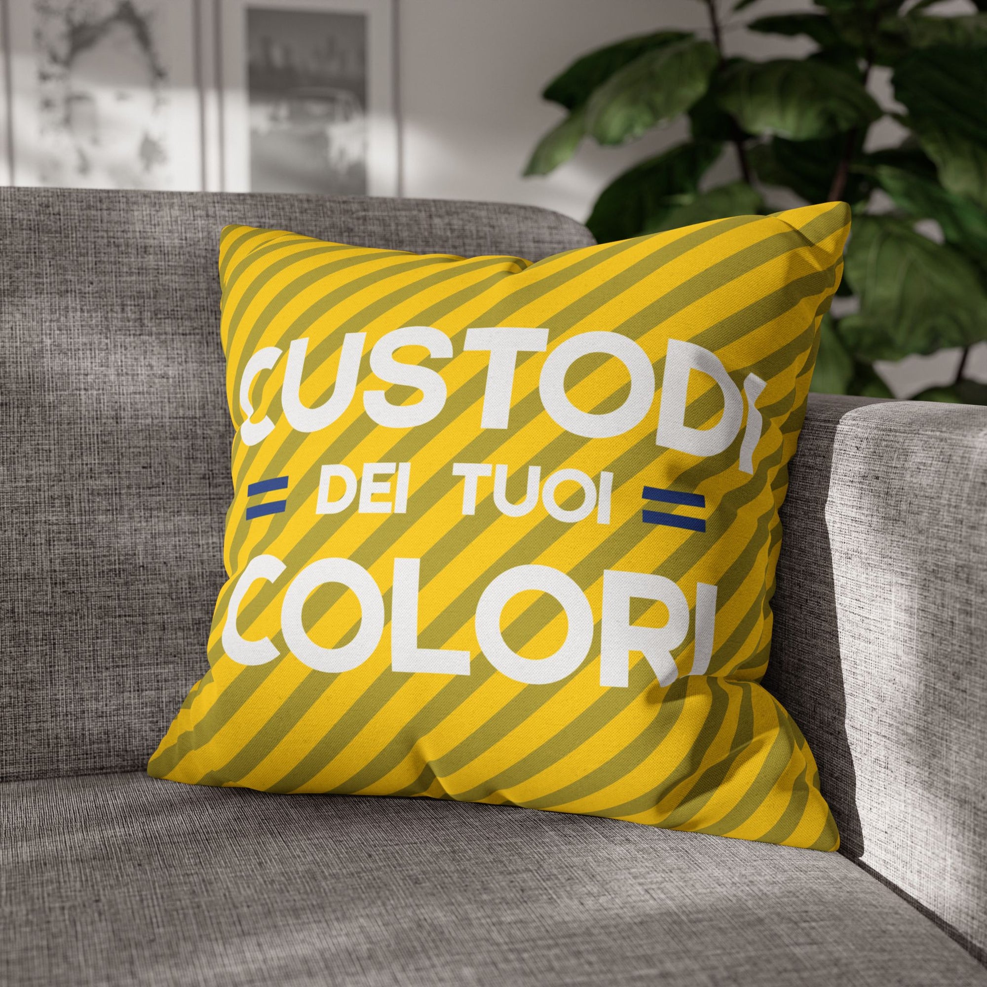 Cuscino Stile Tifoso - Custodi dei tuoi colori