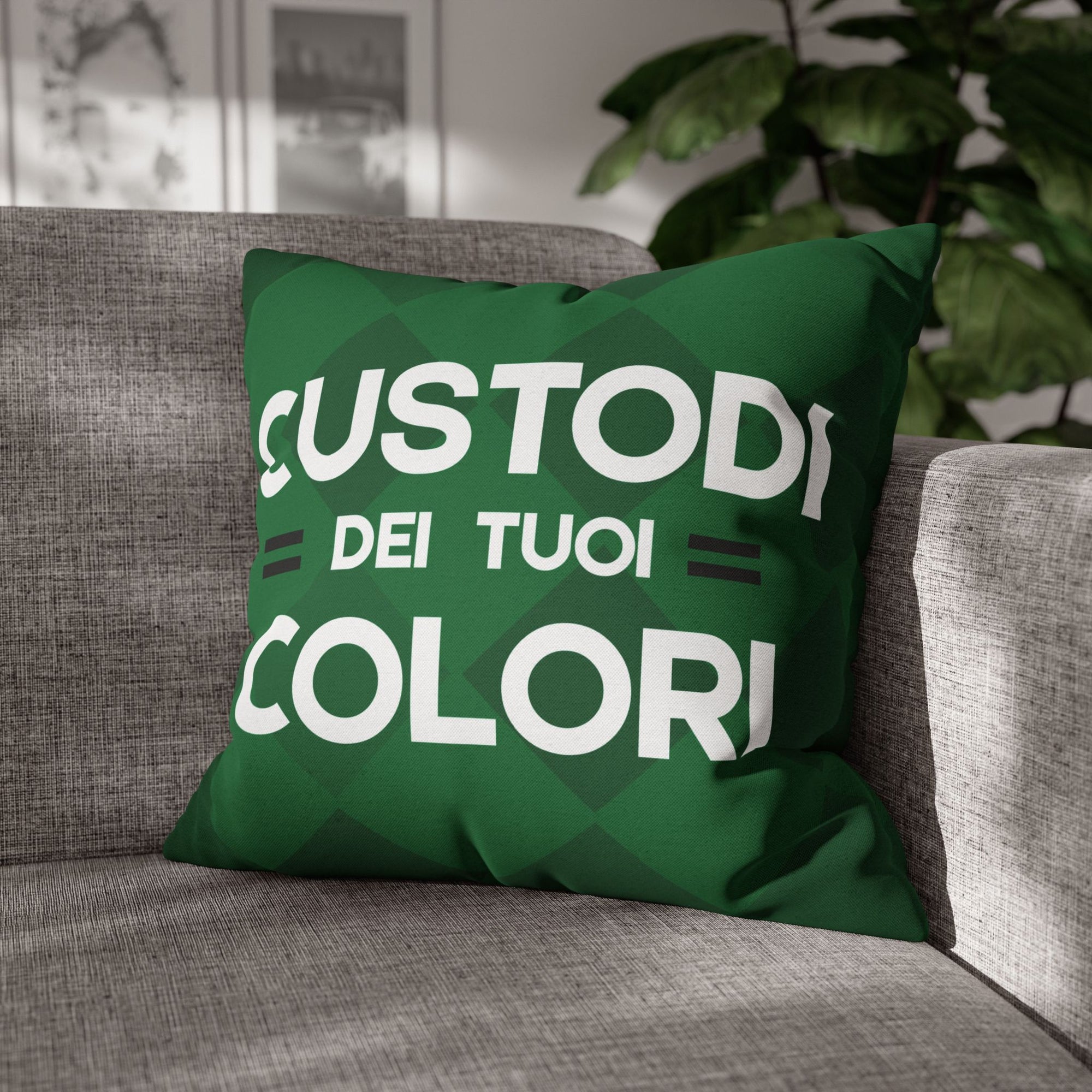 Cuscino Stile Tifoso - Custodi dei tuoi colori