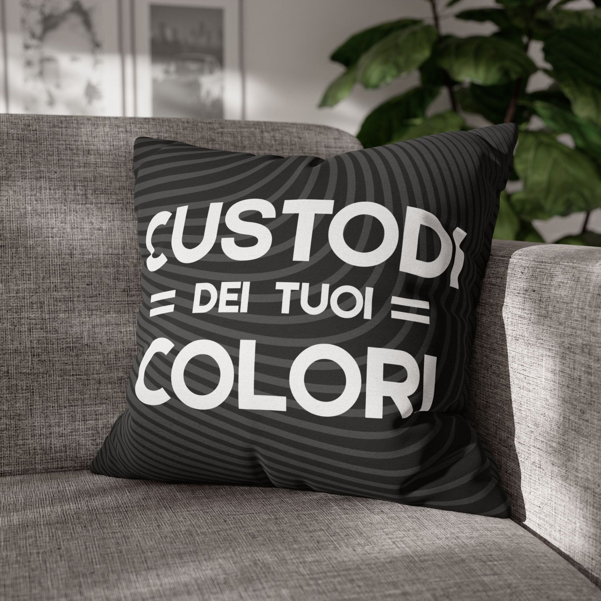 Cuscino Stile Tifoso - Custodi dei tuoi colori