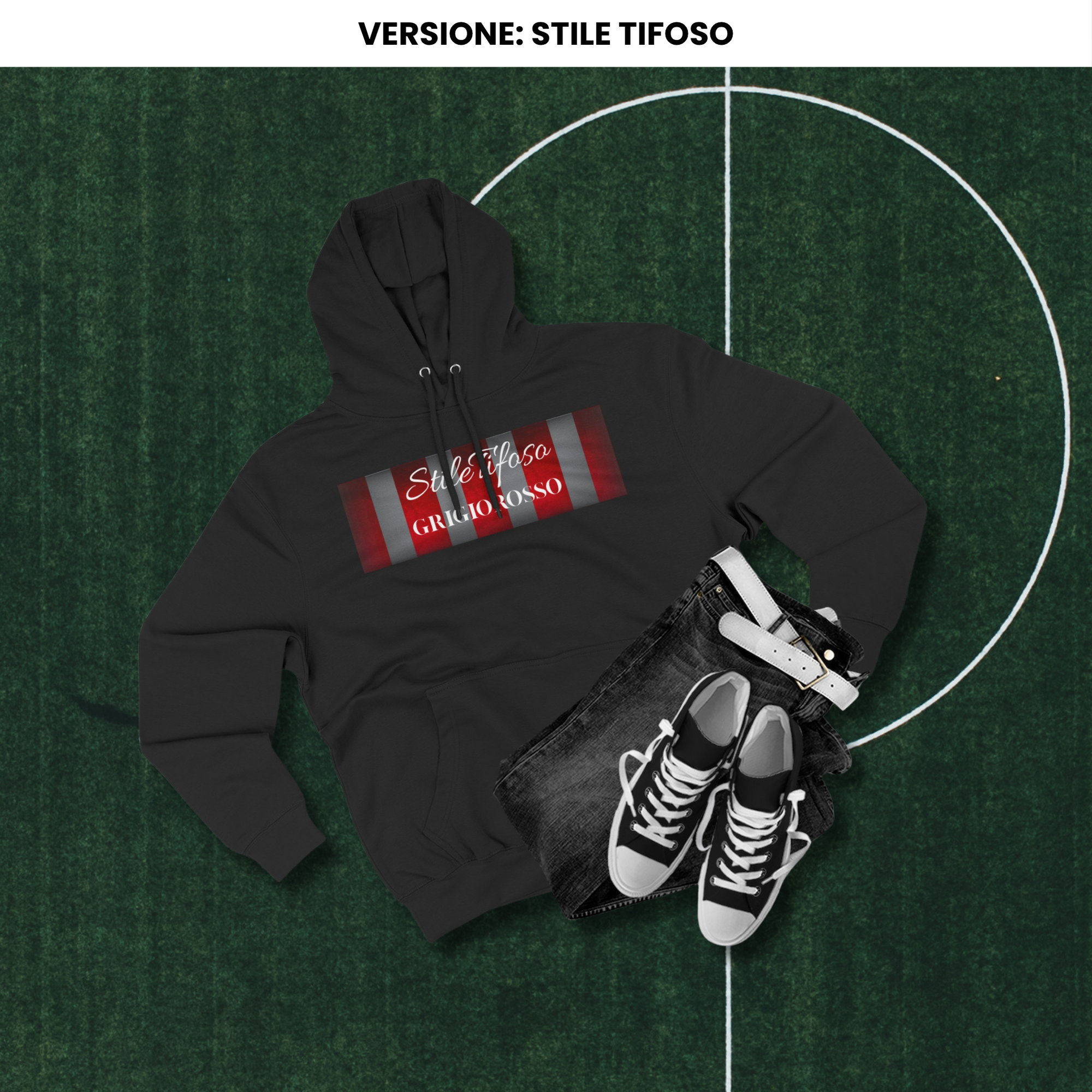 Felpa con cappuccio - Stile Tifoso