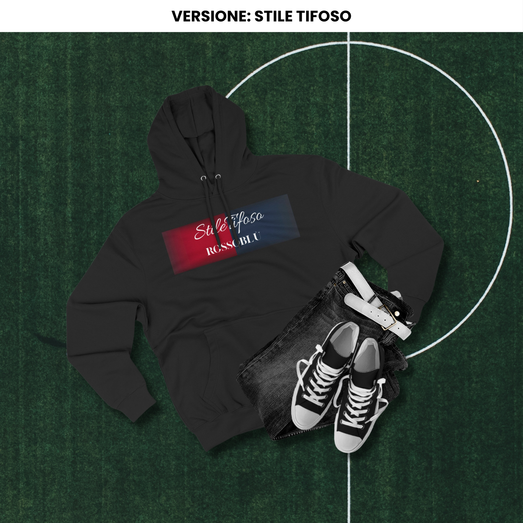 Felpa con cappuccio - Stile Tifoso