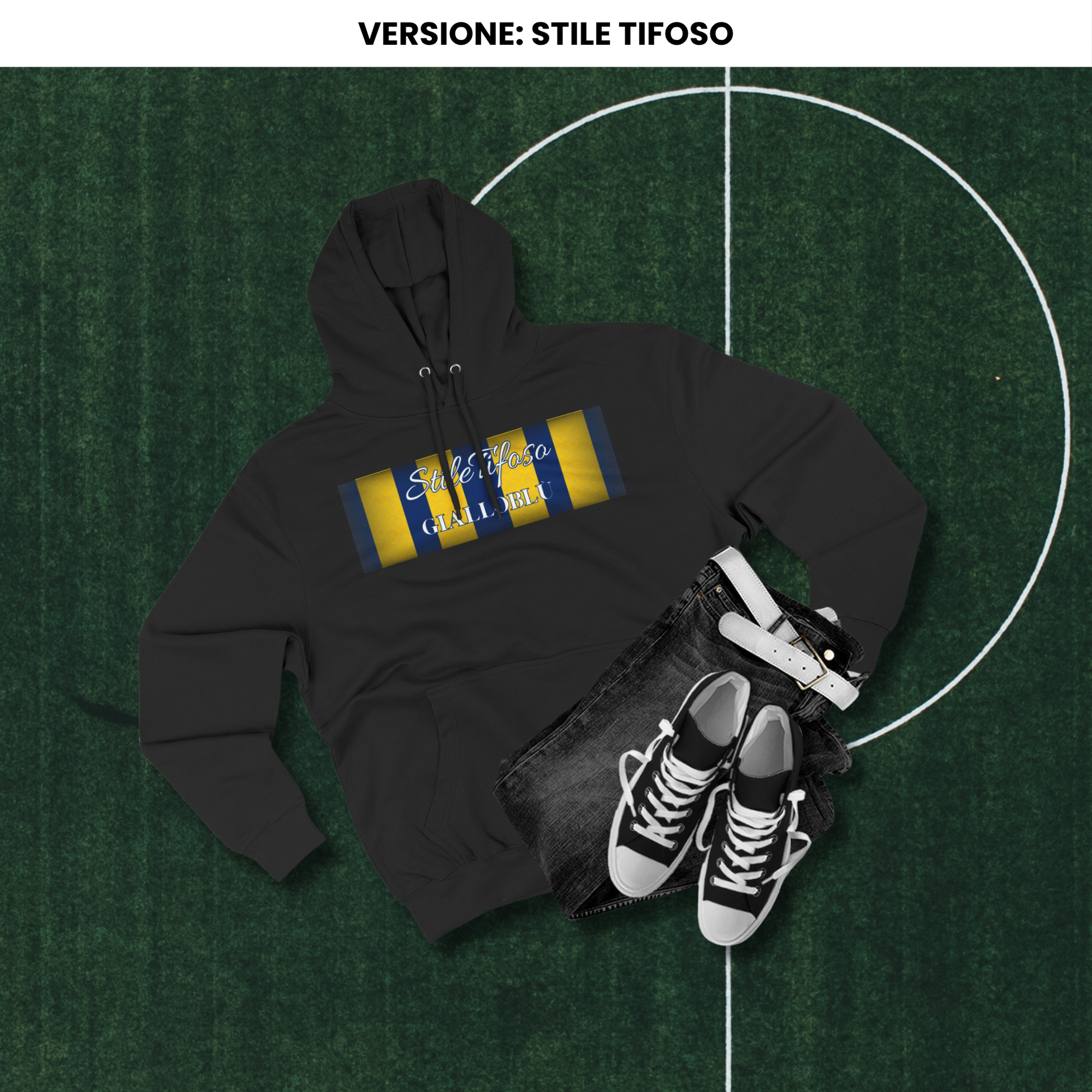 Felpa con cappuccio - Stile Tifoso
