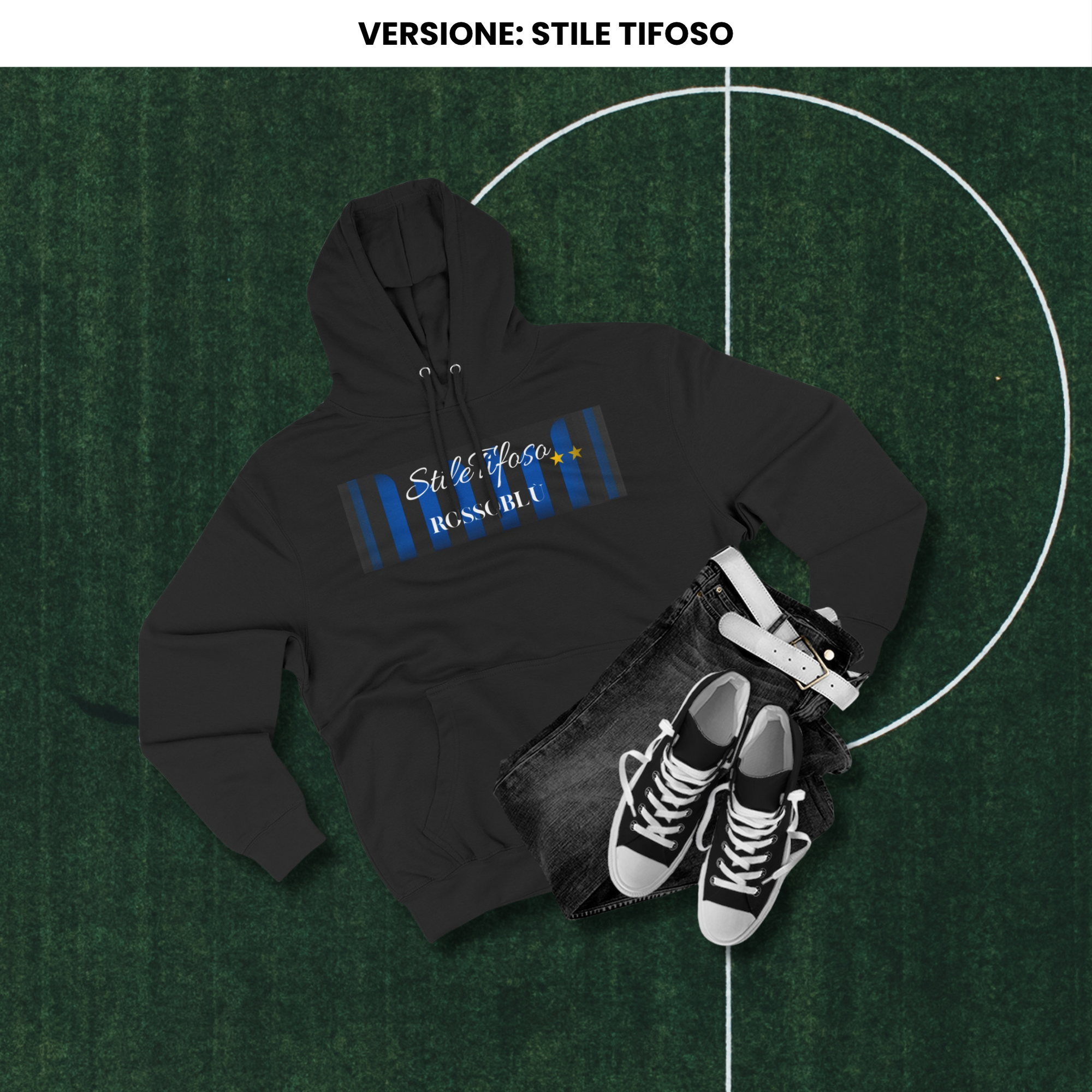 Felpa con cappuccio - Stile Tifoso