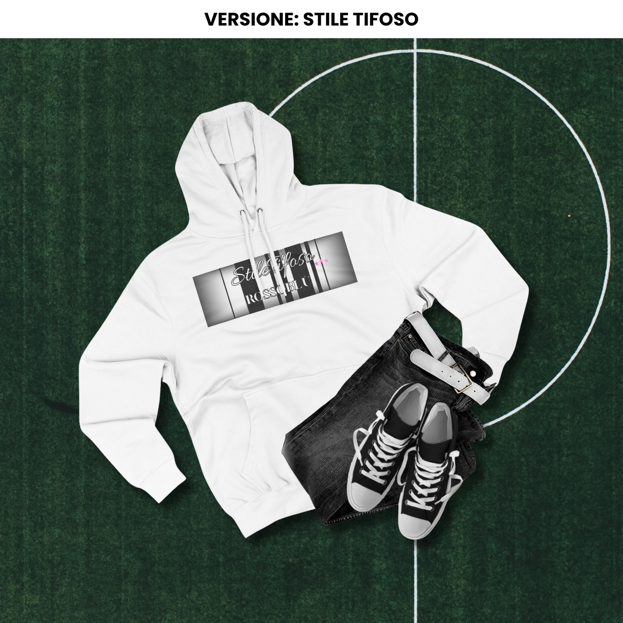 Felpa con cappuccio - Stile Tifoso