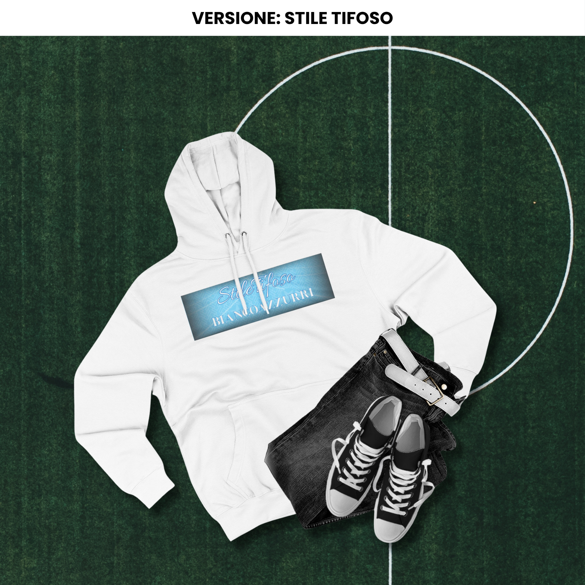 Felpa con cappuccio - Stile Tifoso