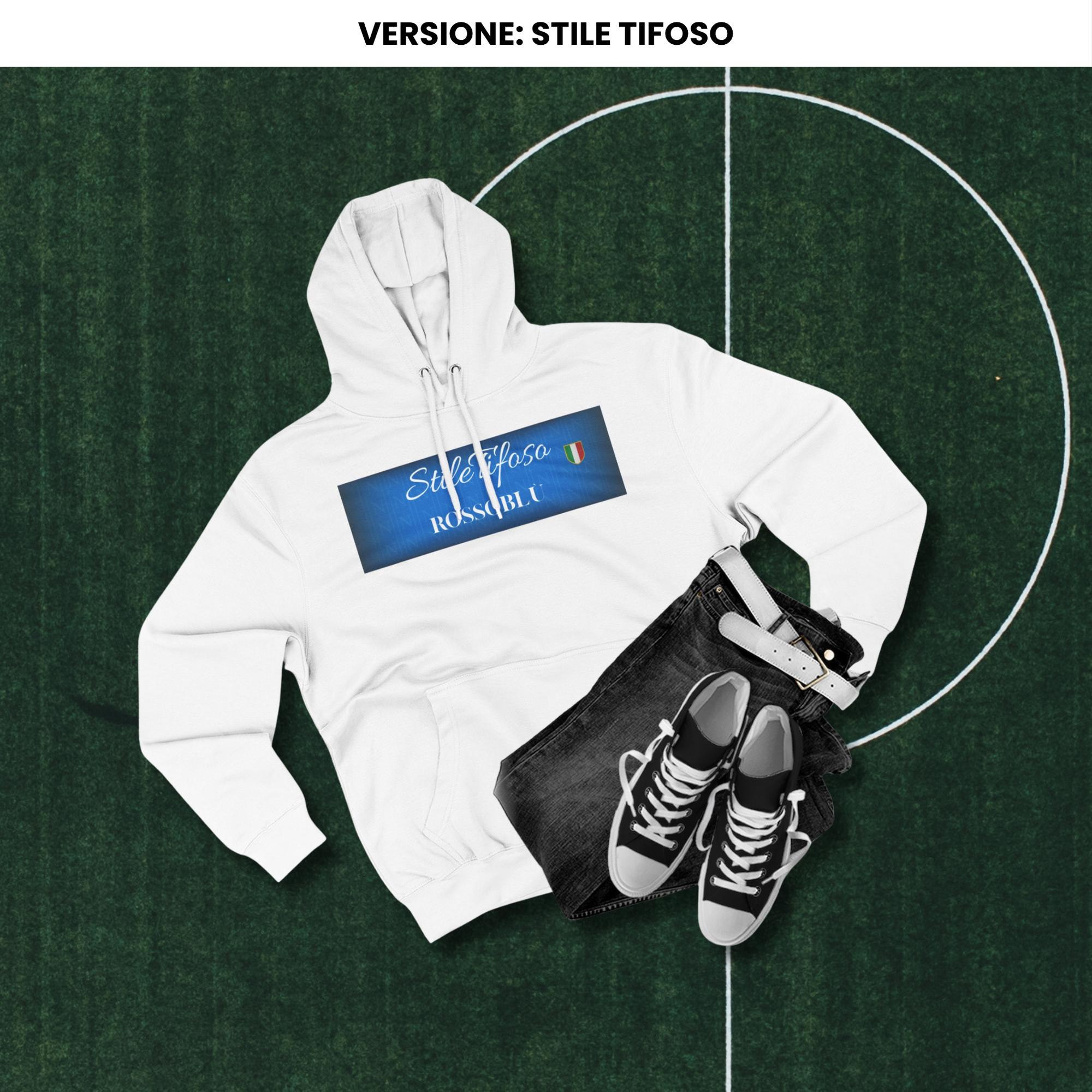 Felpa con cappuccio - Stile Tifoso
