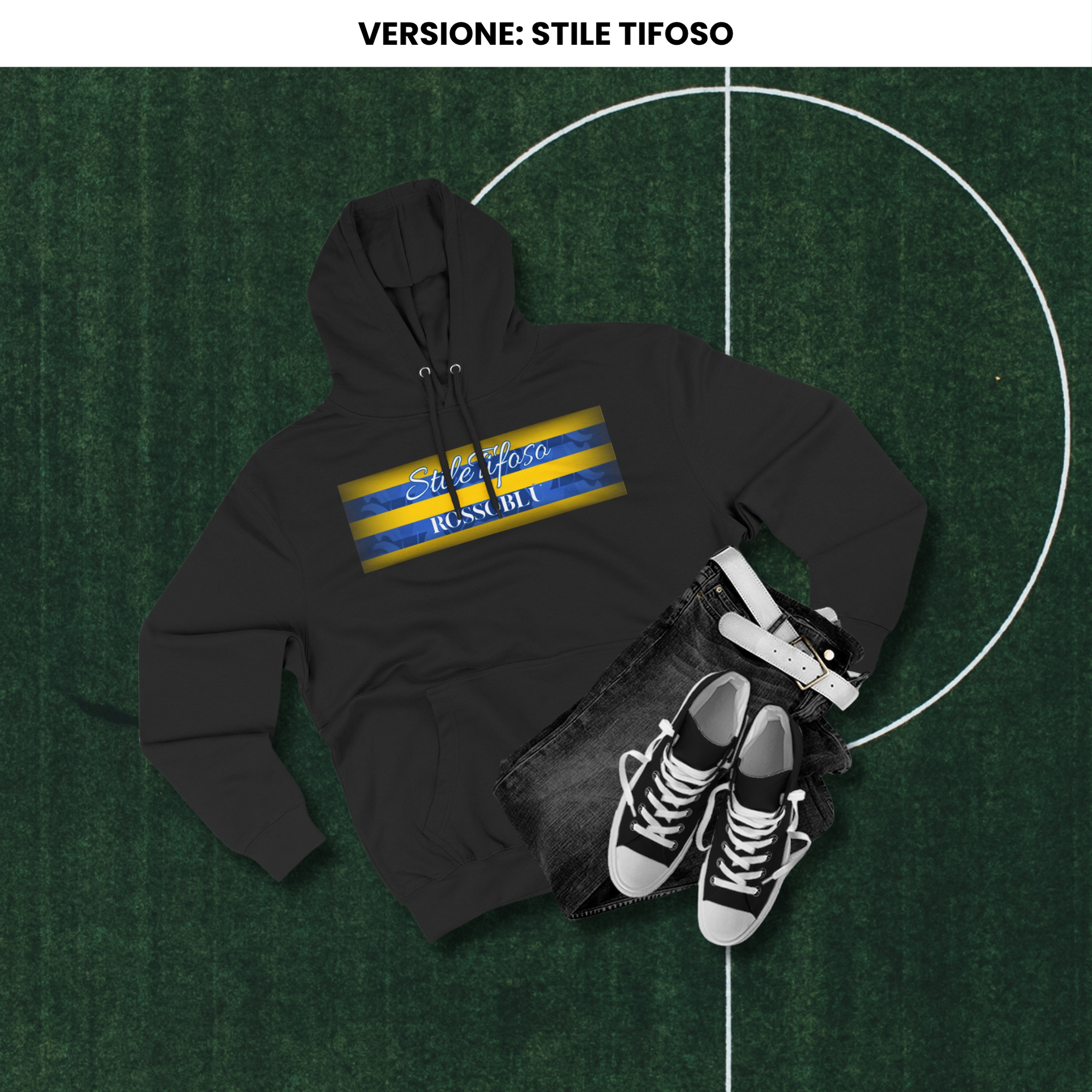 Felpa con cappuccio - Stile Tifoso