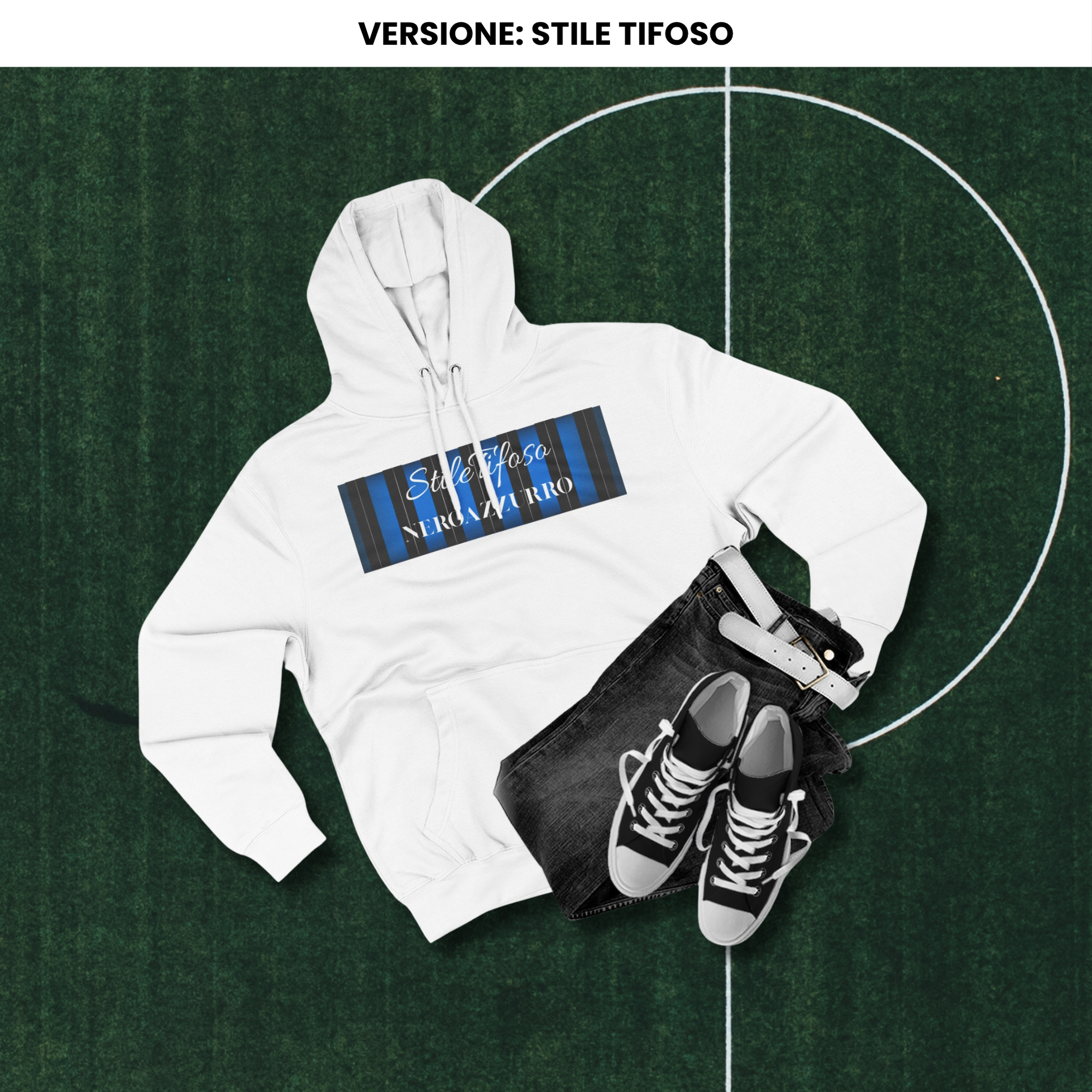 Felpa con cappuccio - Stile Tifoso