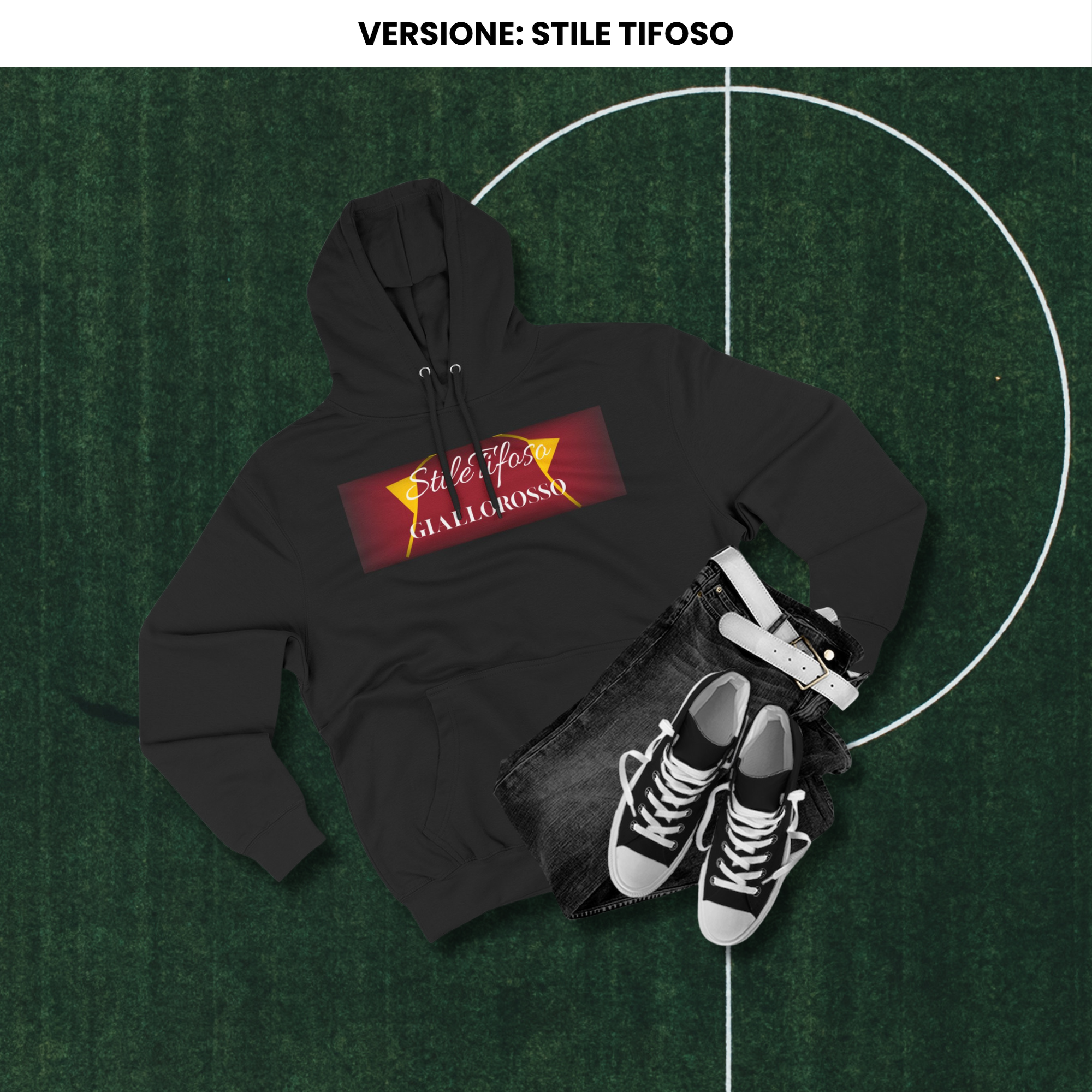 Felpa con cappuccio - Stile Tifoso