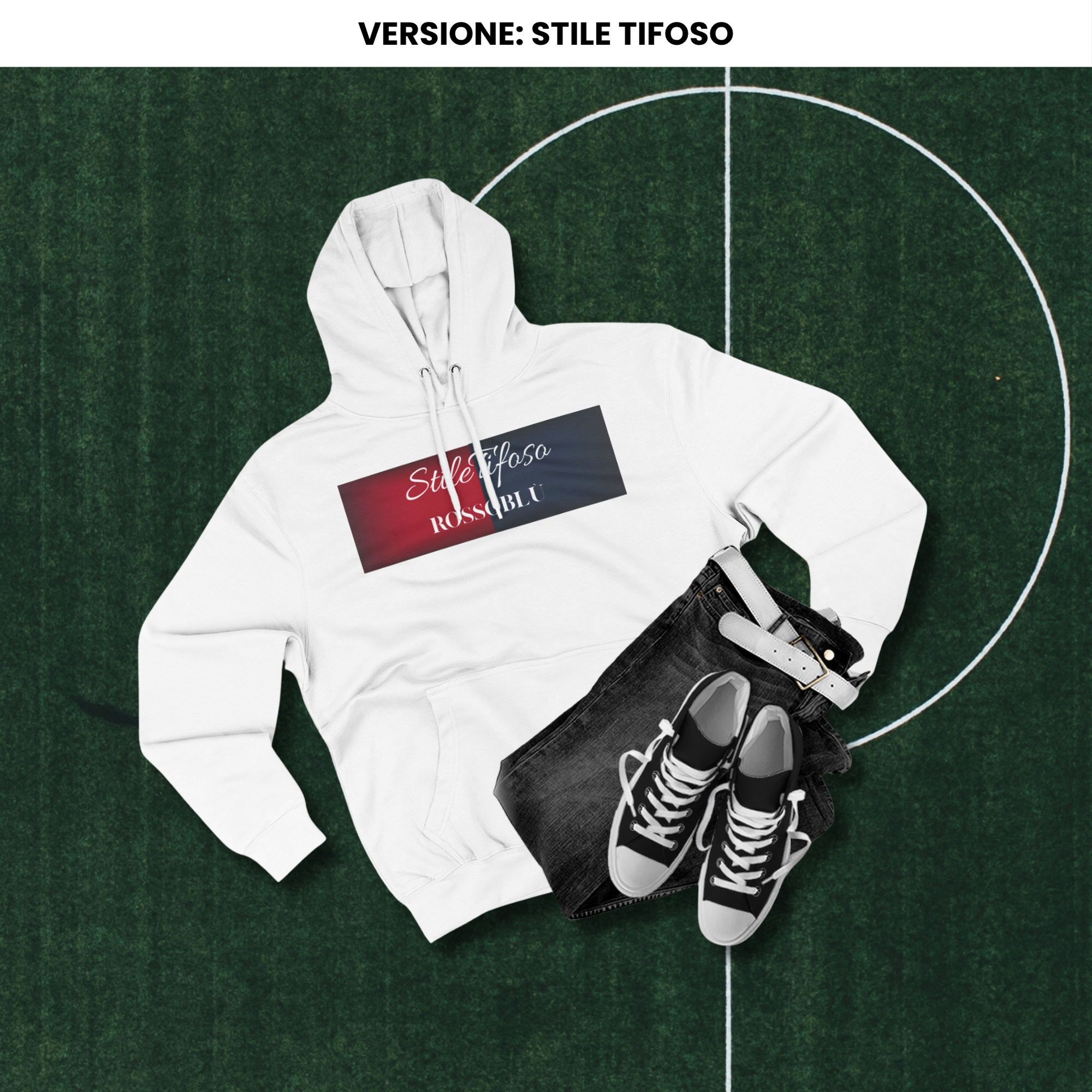 Felpa con cappuccio - Stile Tifoso
