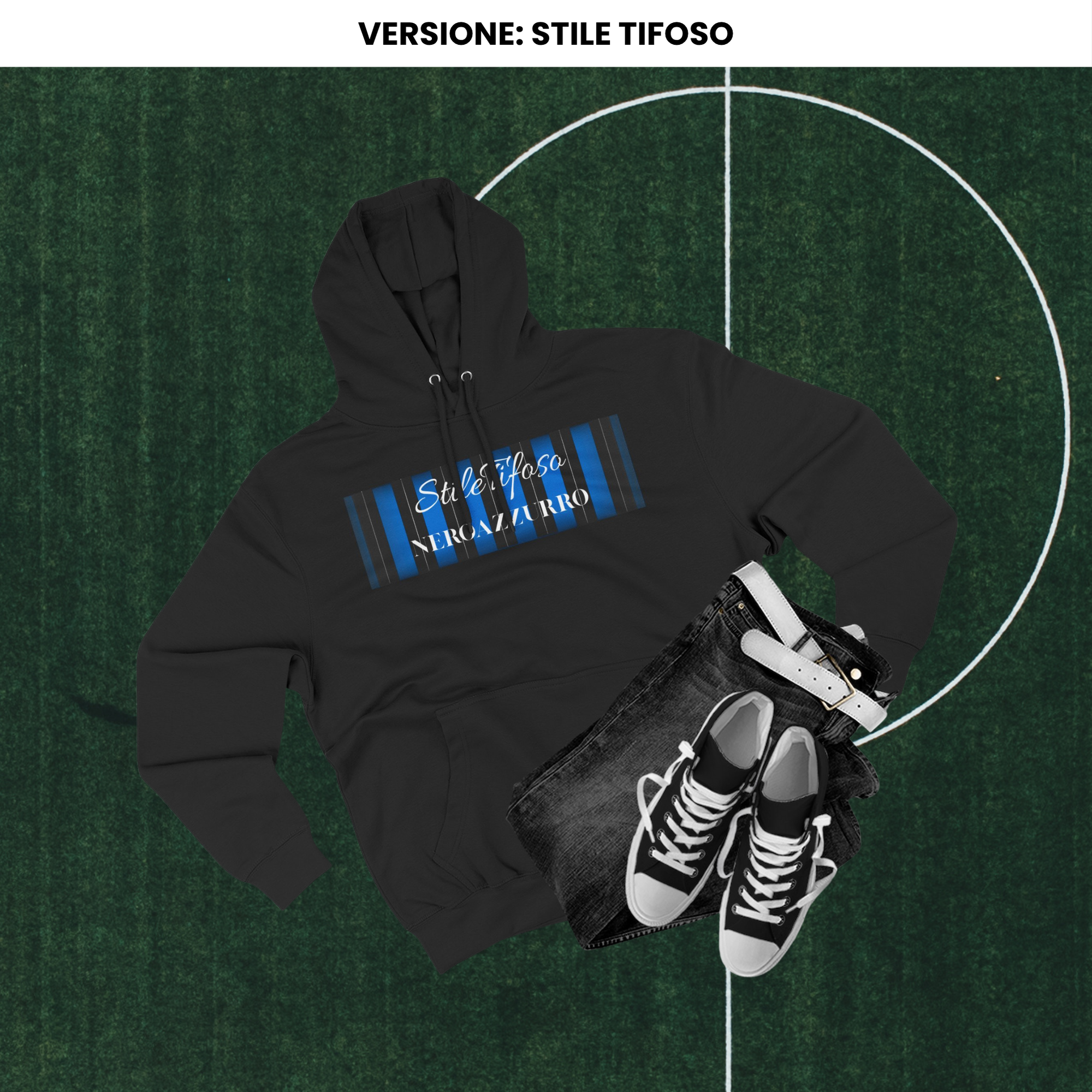 Felpa con cappuccio - Stile Tifoso