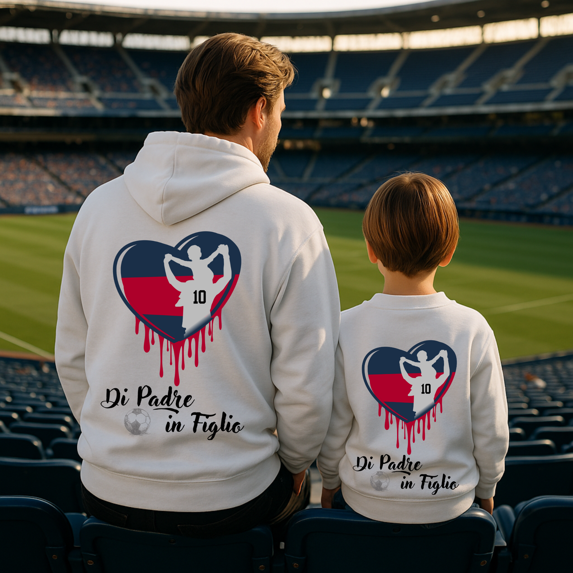 Felpa di Padre in Figlio