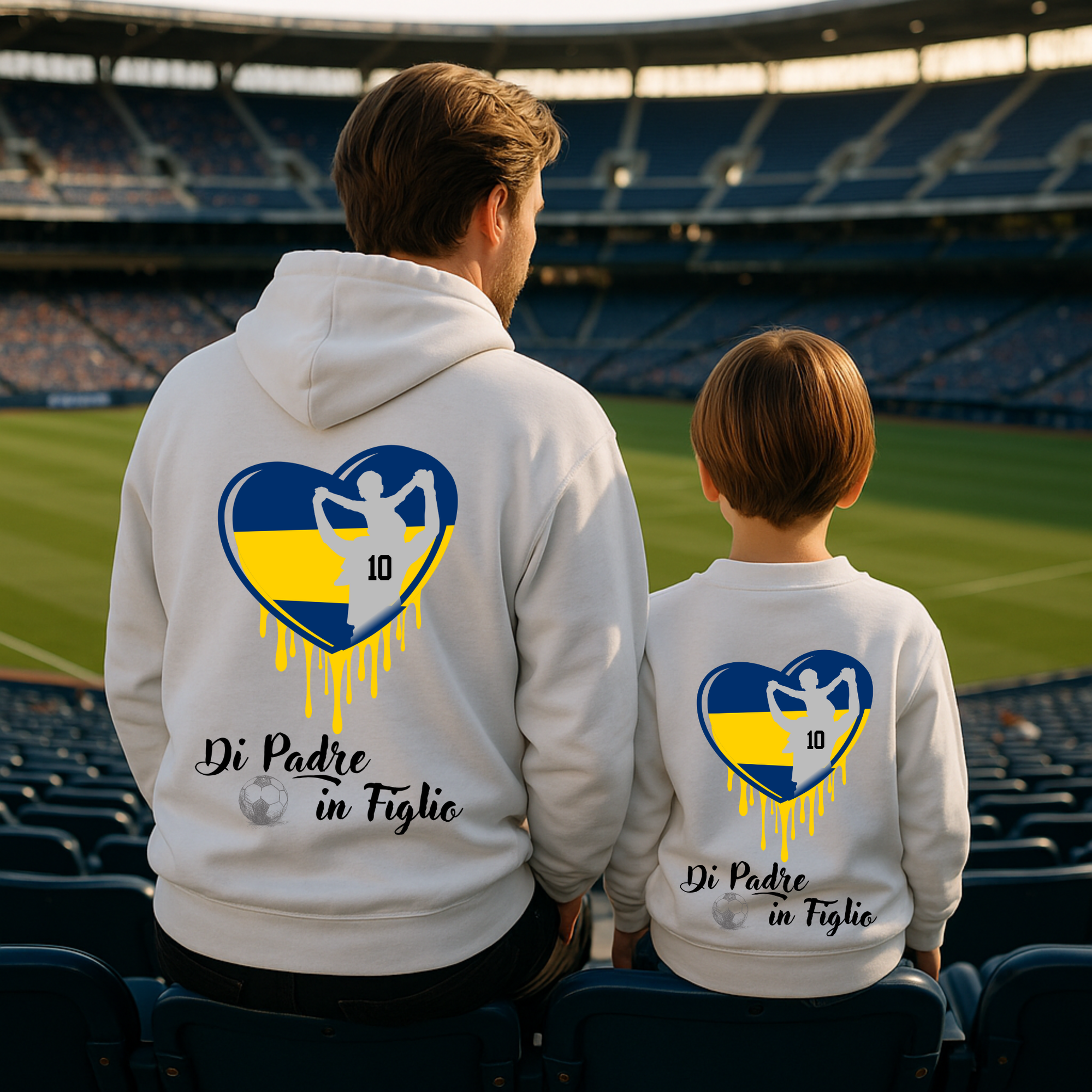 Felpa di Padre in Figlio