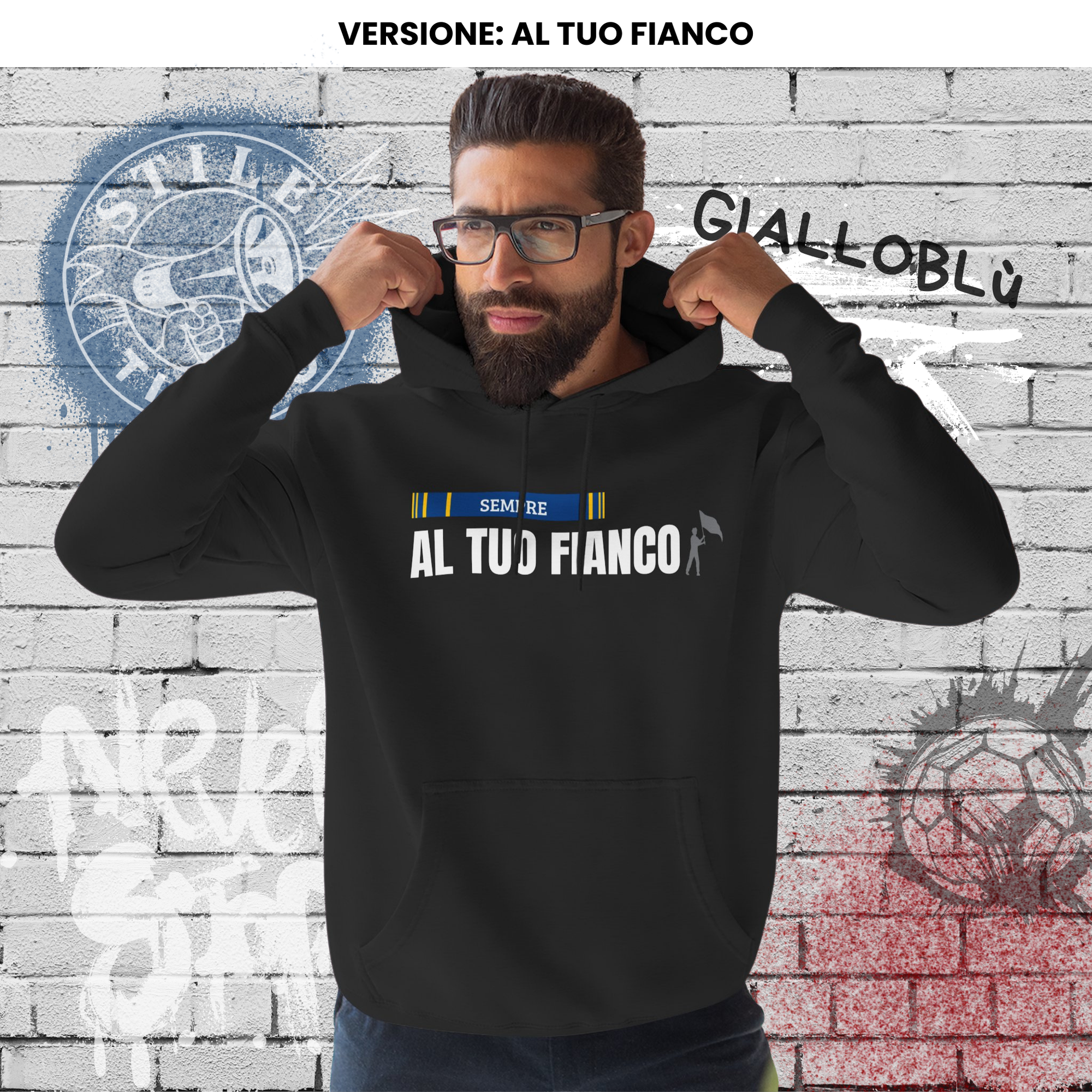 Felpa con cappuccio - Al Tuo Fianco