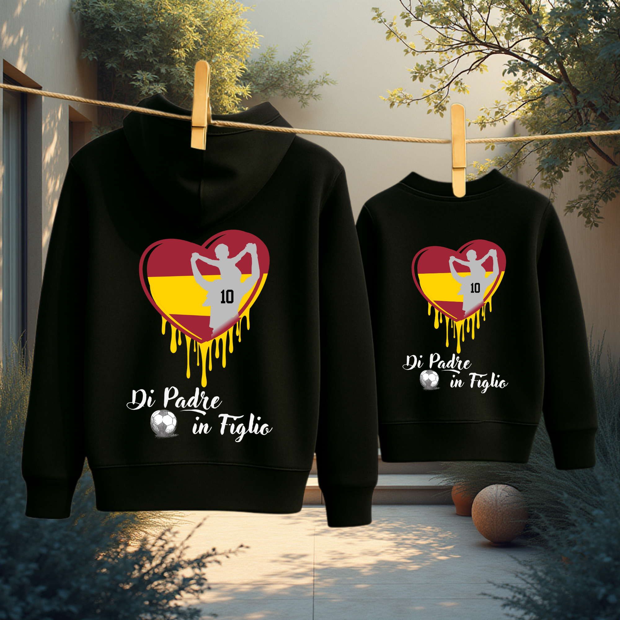 Felpa di Padre in Figlio