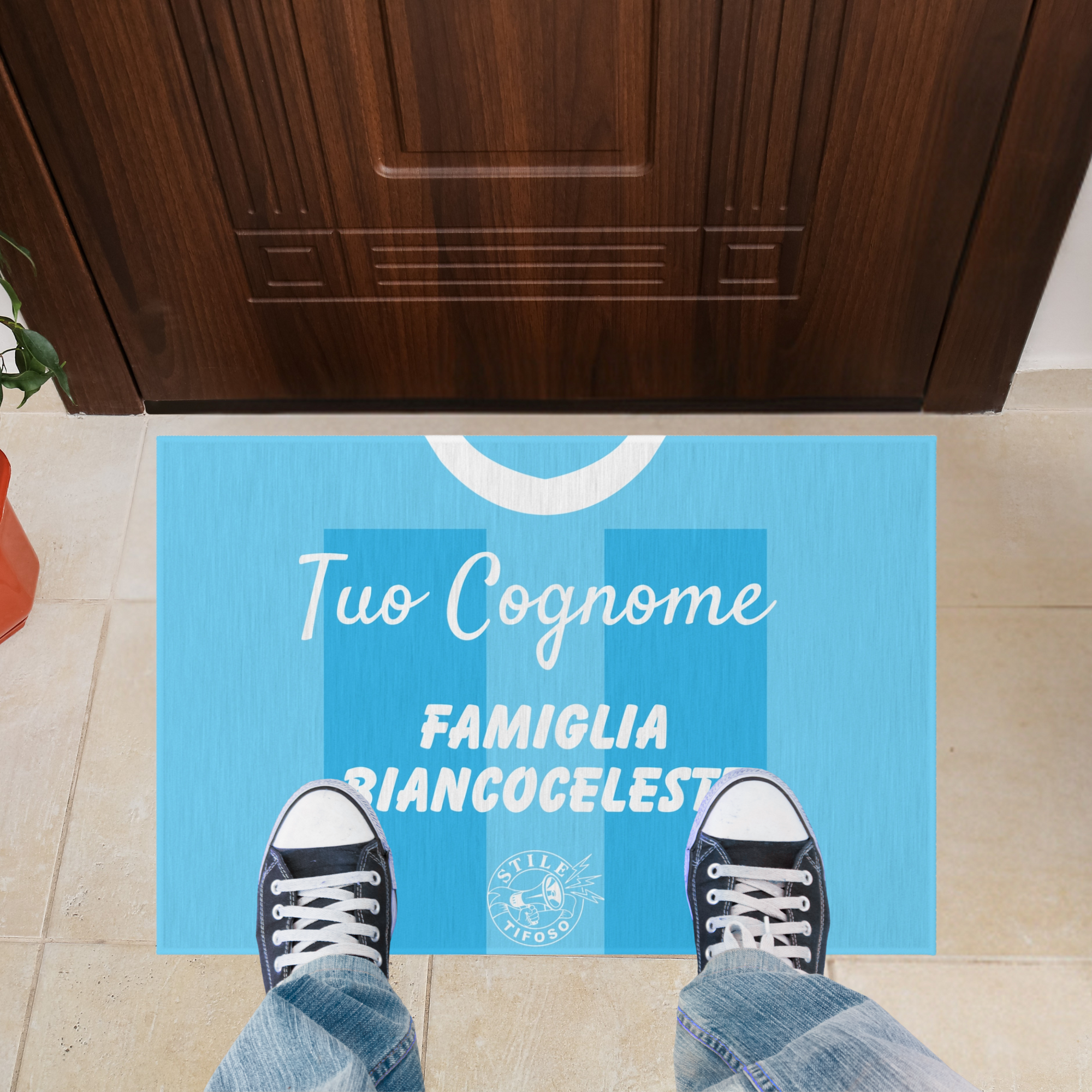 Zerbino personalizzato - Stile del Tifoso