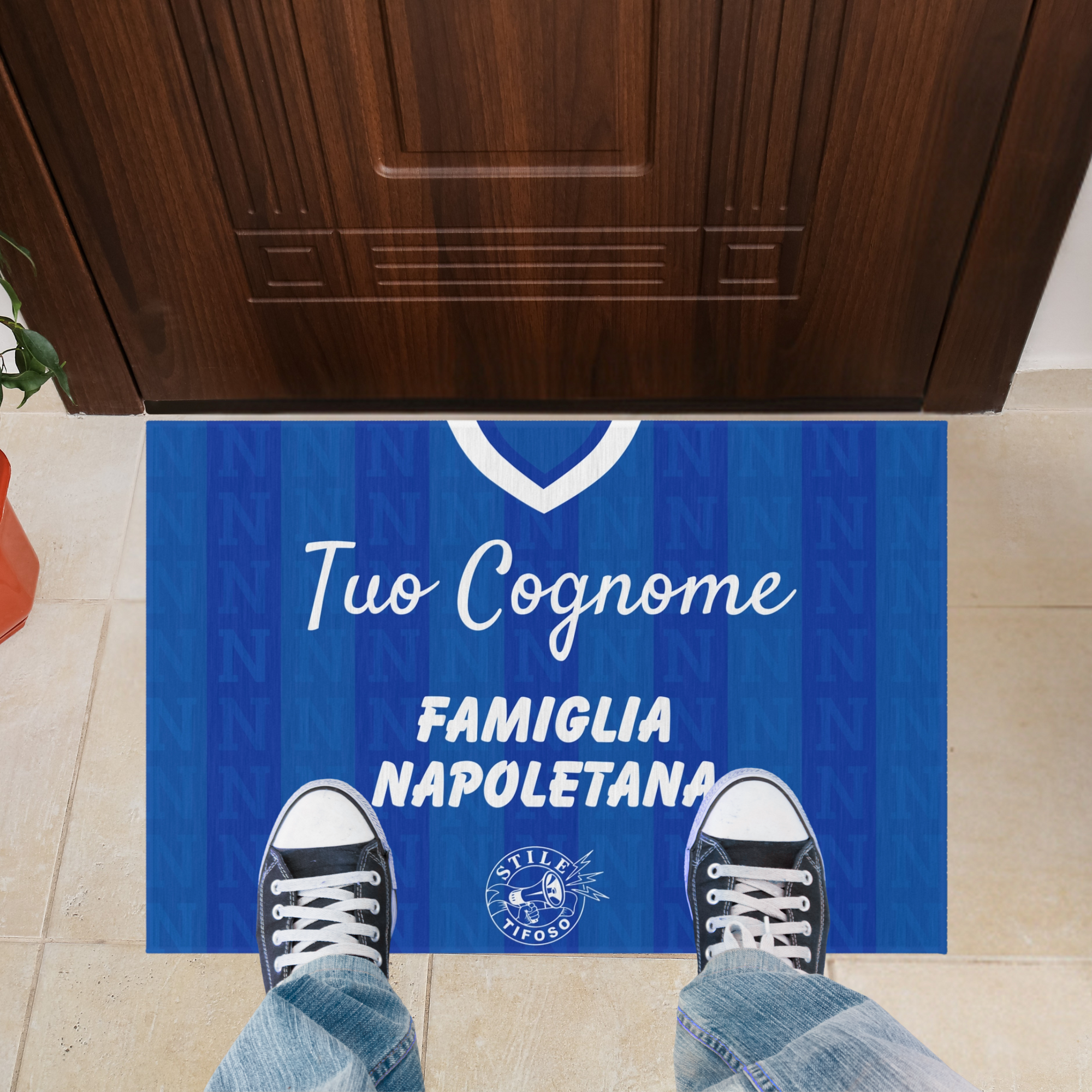 Zerbino personalizzato - Stile del Tifoso