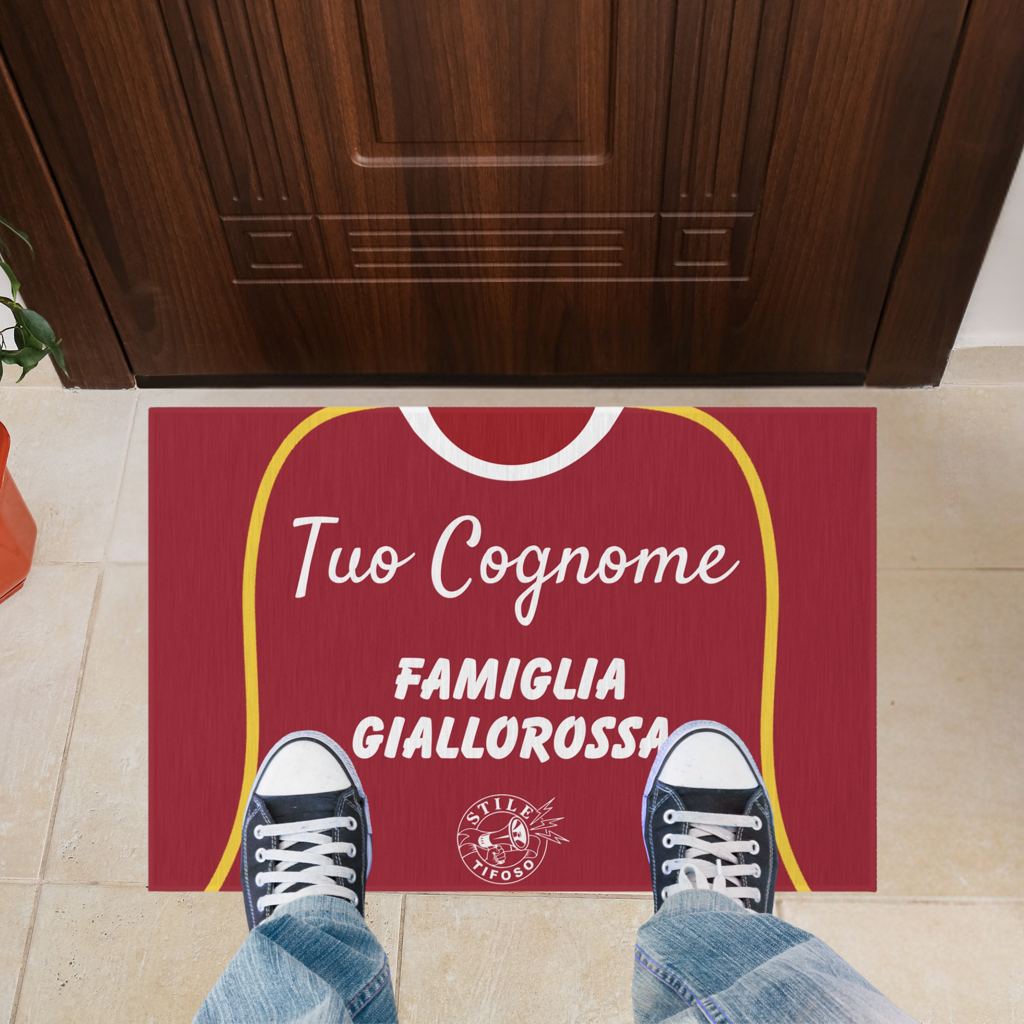 Zerbino personalizzato - Stile del Tifoso