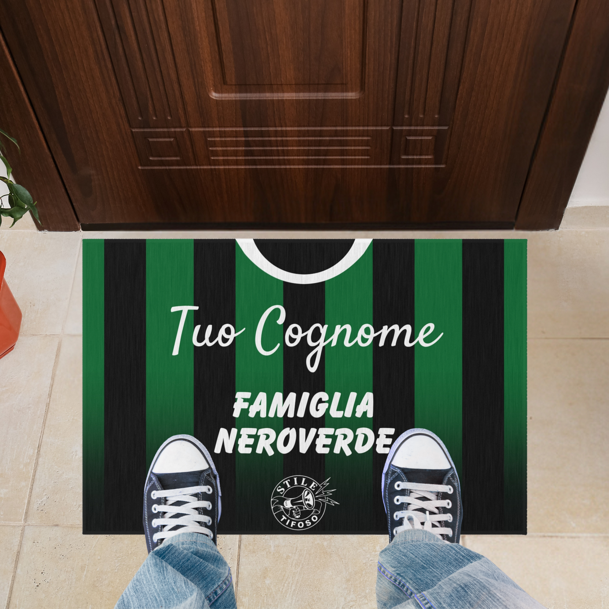 Zerbino personalizzato - Stile del Tifoso