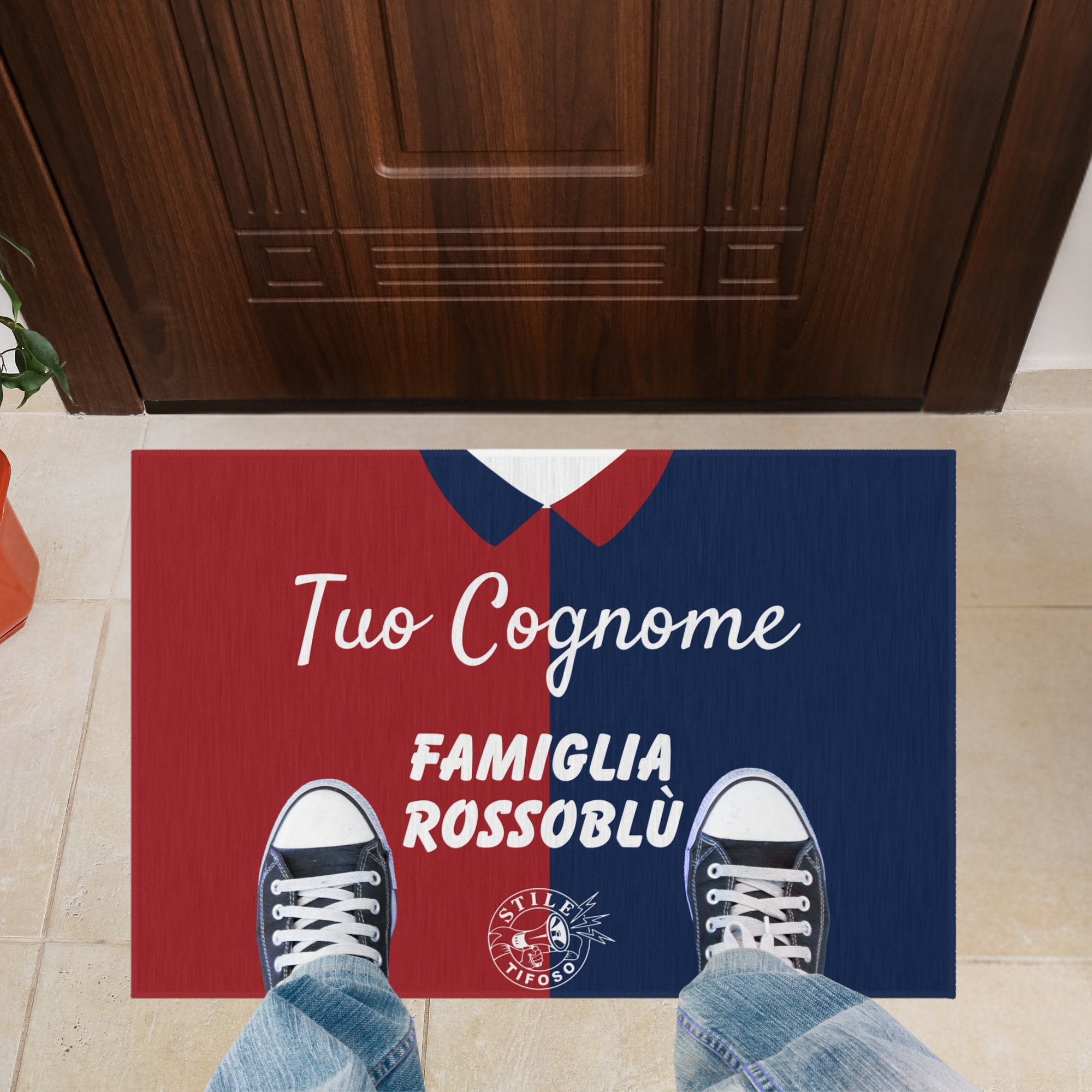 Zerbino personalizzato - Stile del Tifoso