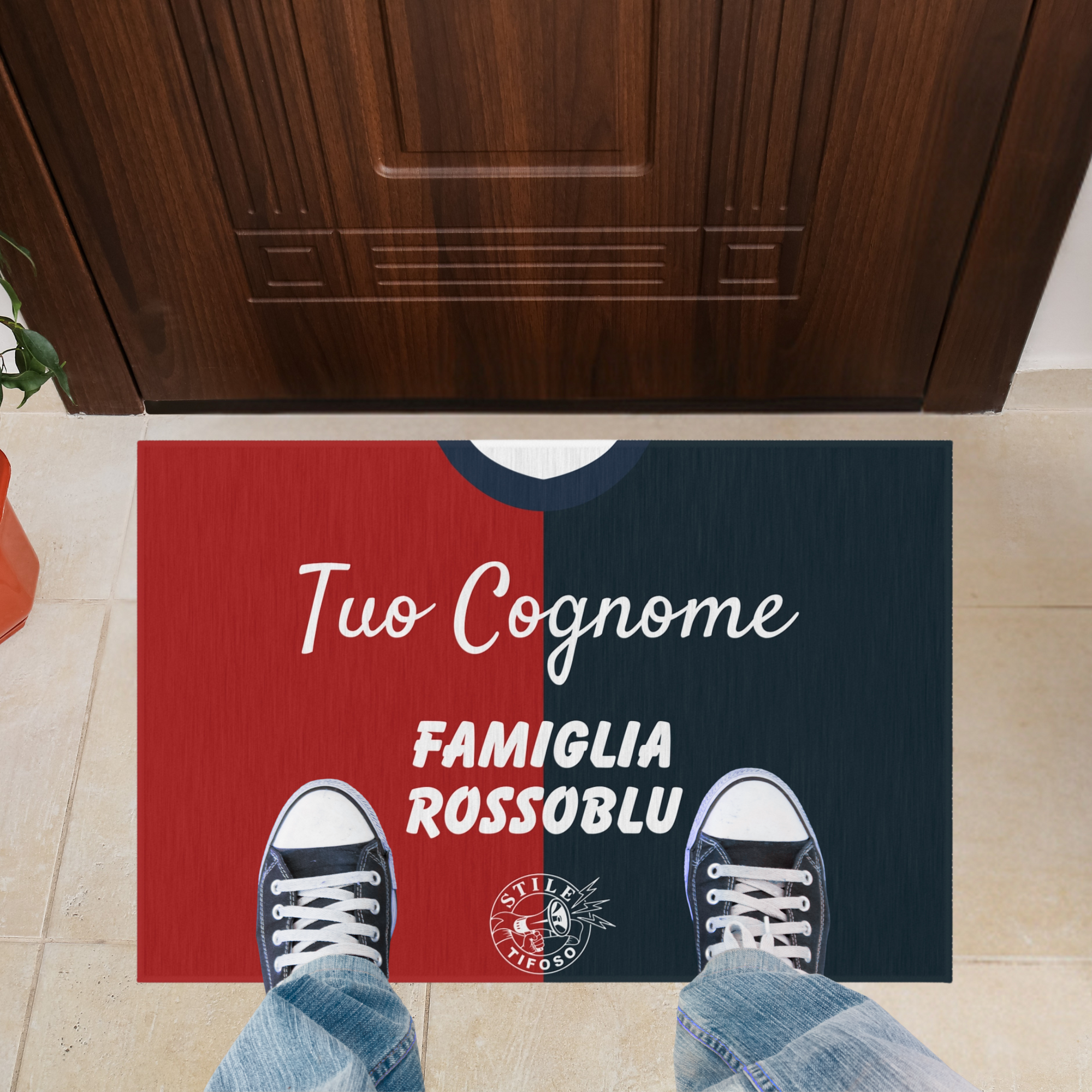 Zerbino personalizzato - Stile del Tifoso