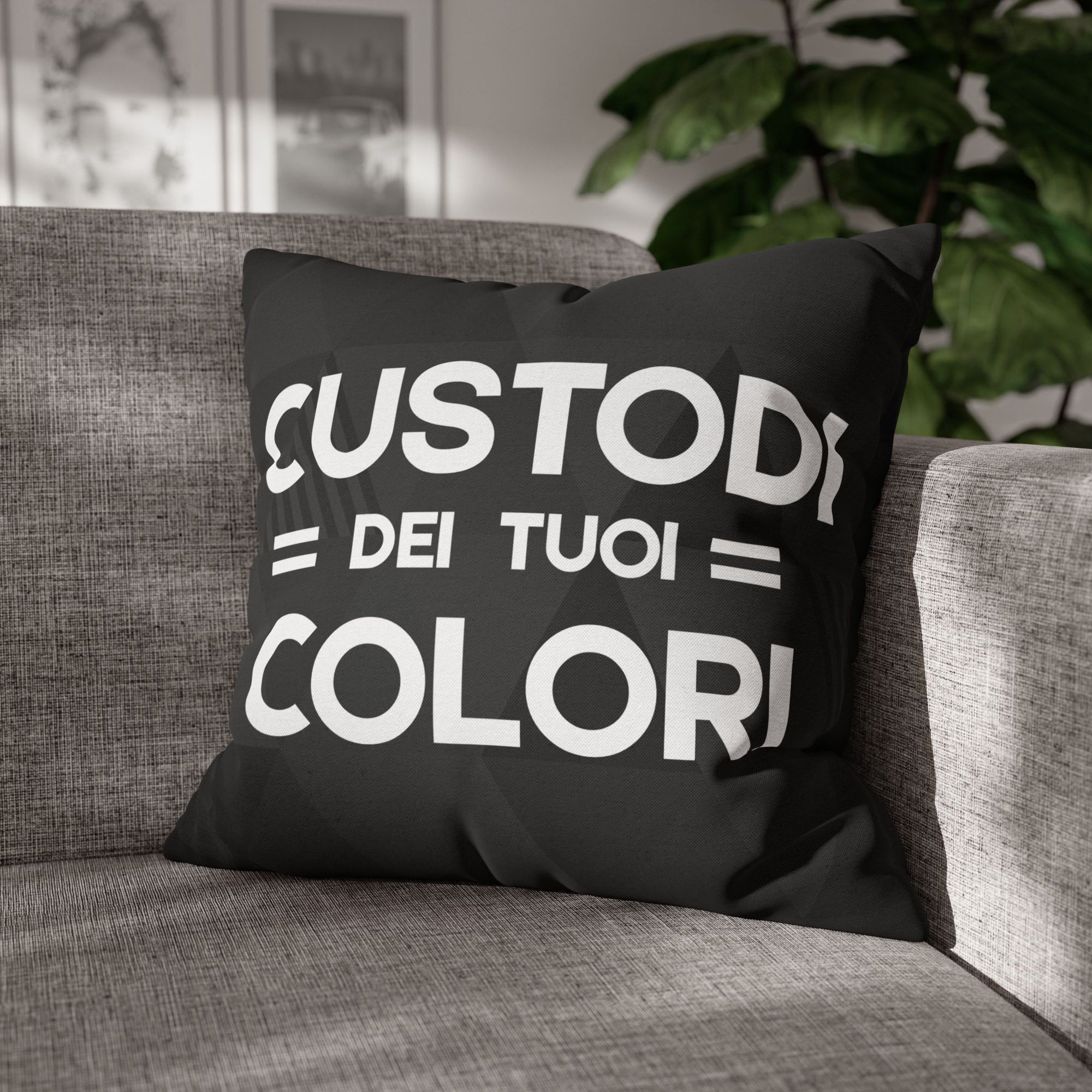 Cuscino Stile Tifoso - Custodi dei tuoi colori