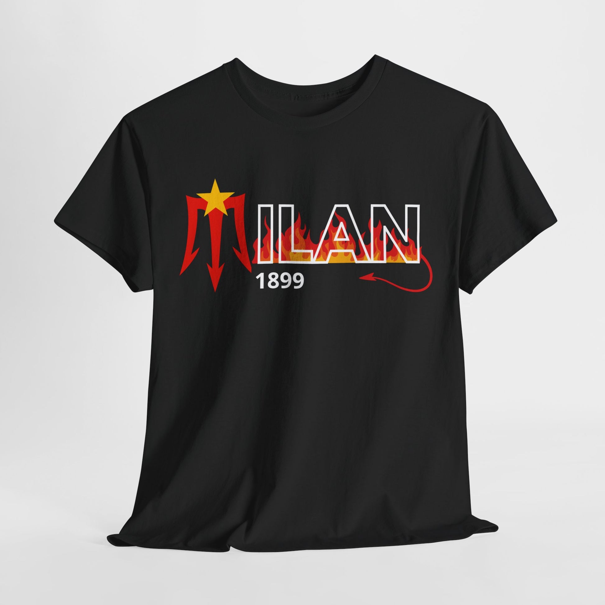Maglietta “Milan” – Design Essenziale per Veri Tifosi Rossoneri