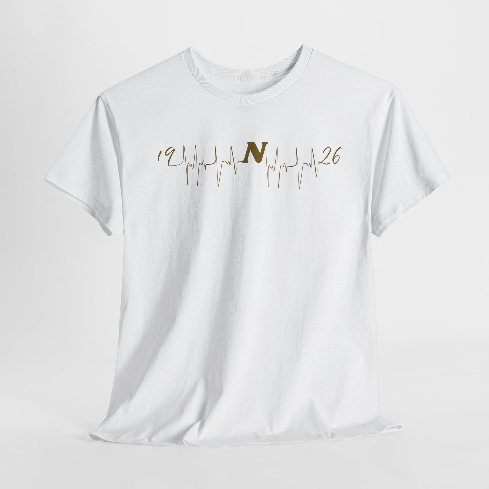 Maglietta “Battito” – Collezione T’Appartiene | Amore per il Napoli Stampato sul Cuore