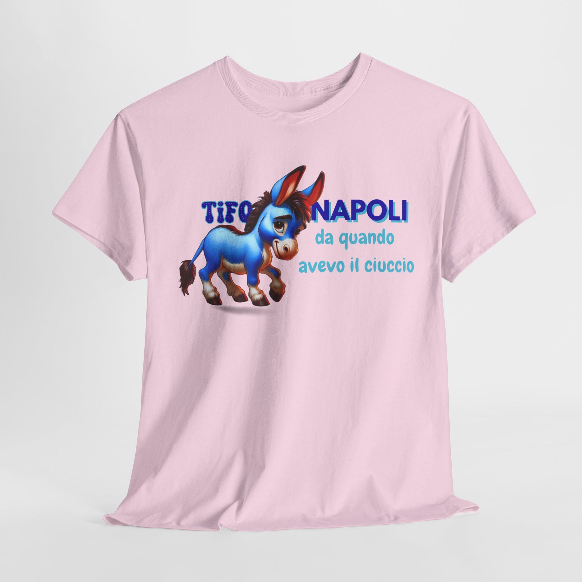 Maglietta “Tifo Napoli da quando avevo il ciuccio” – Per Tifosi Azzurri dalla Nascita