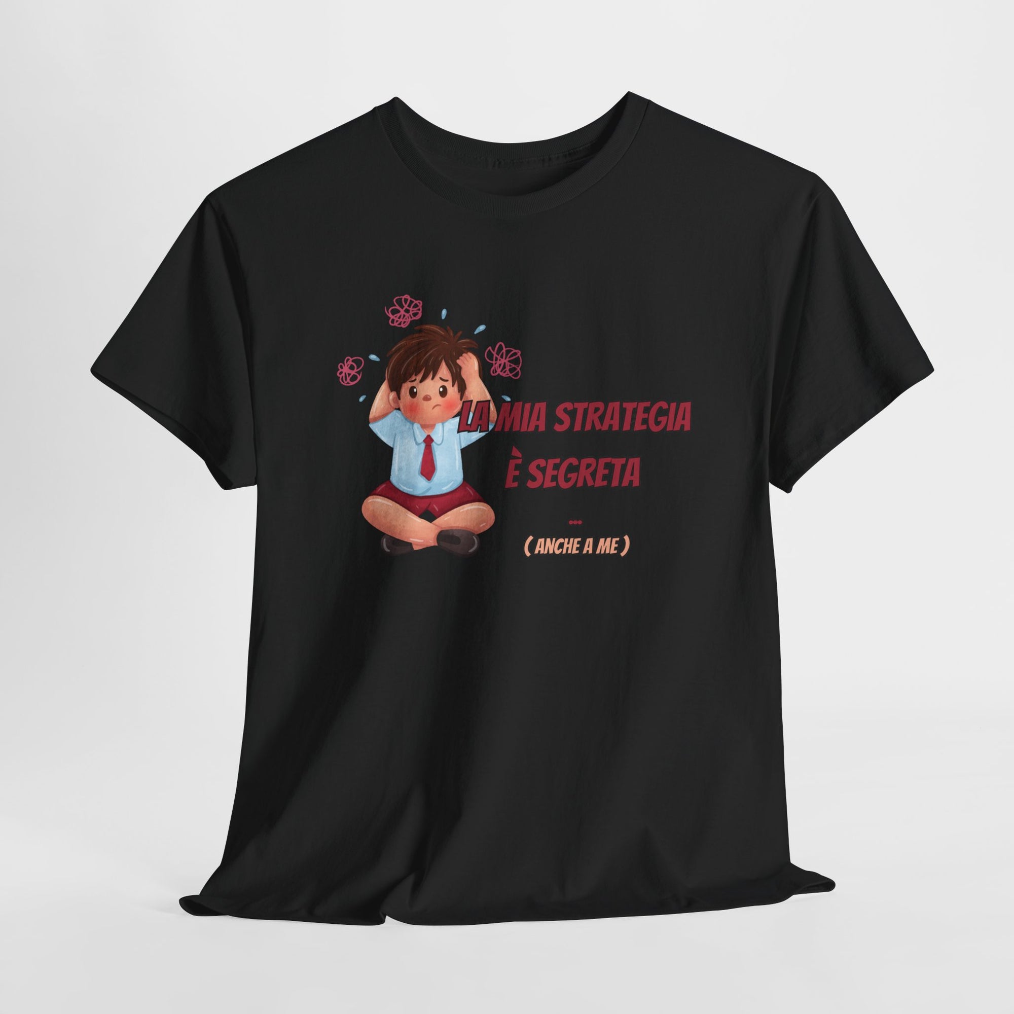 Maglietta Fantacalcio “La mia strategia è segreta… anche a me” – Divertente & Ironica