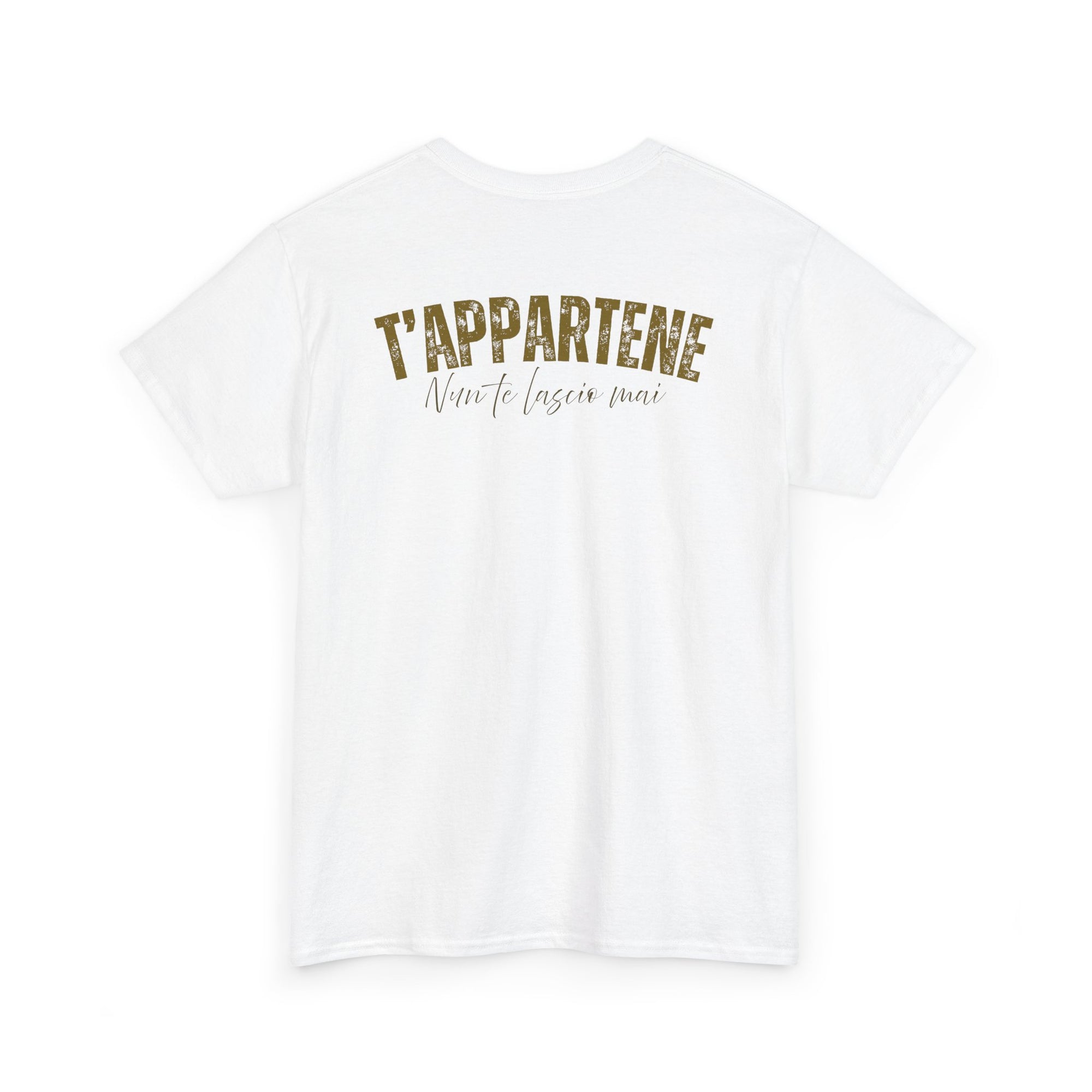 Maglietta “Battito” – Collezione T’Appartiene | Amore per il Napoli Stampato sul Cuore