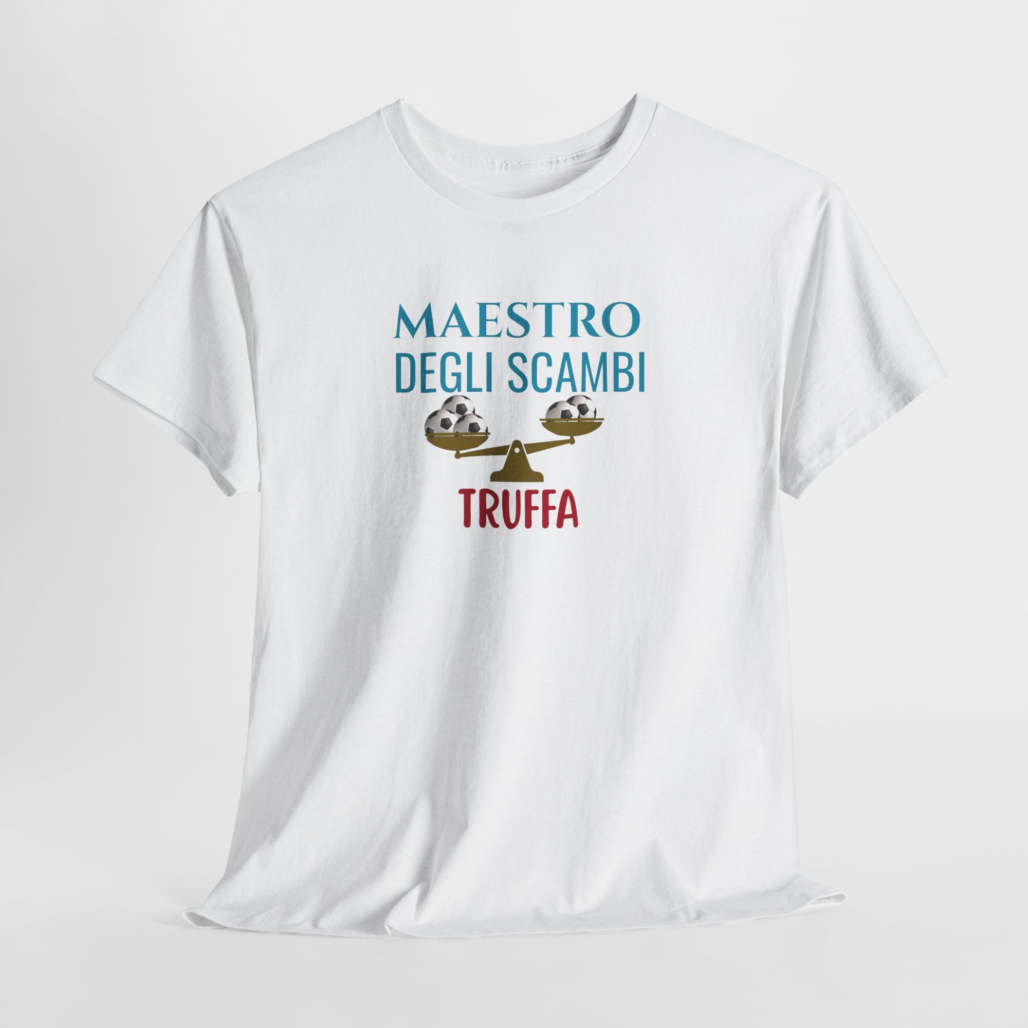 Maglietta "Maestro degli scambi" – T-shirt divertente per amanti del fantacalcio