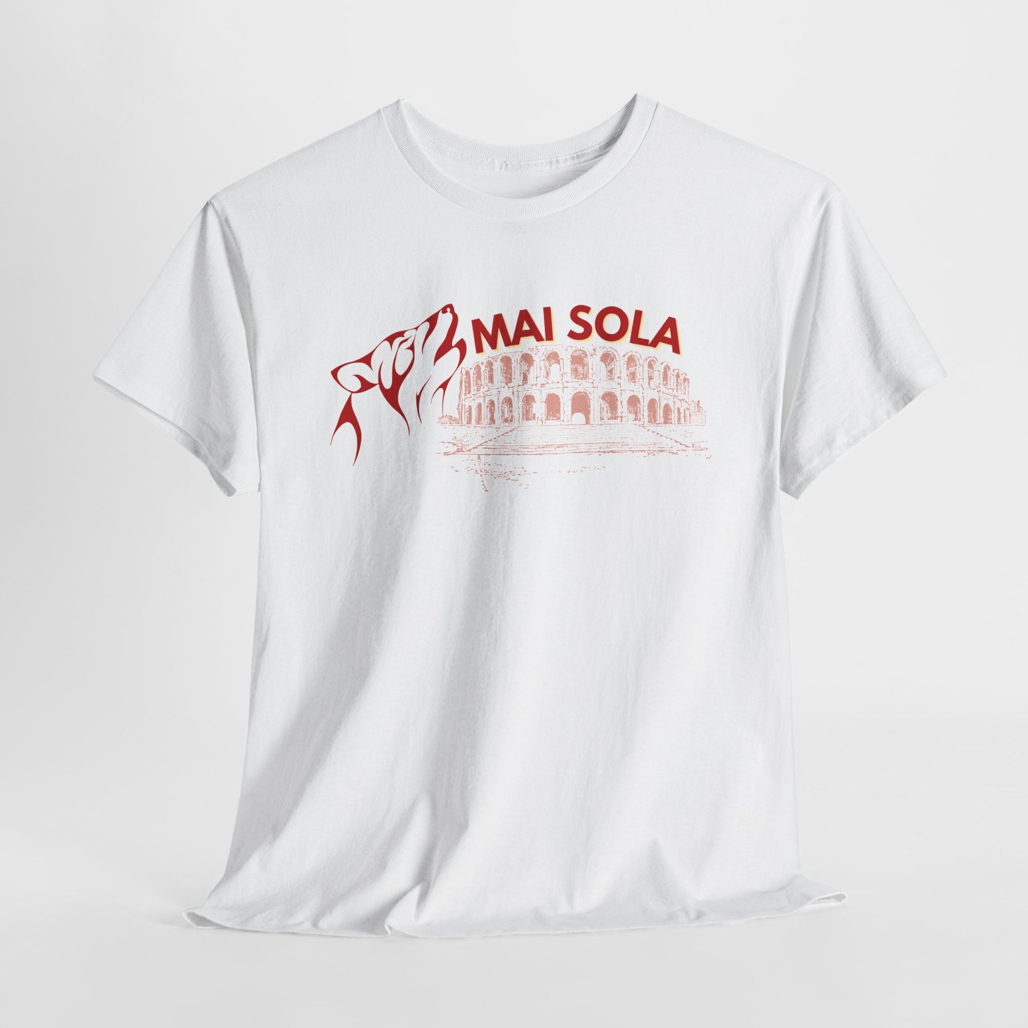 Maglietta “Mai Sola” – Fede Incondizionata per la Roma