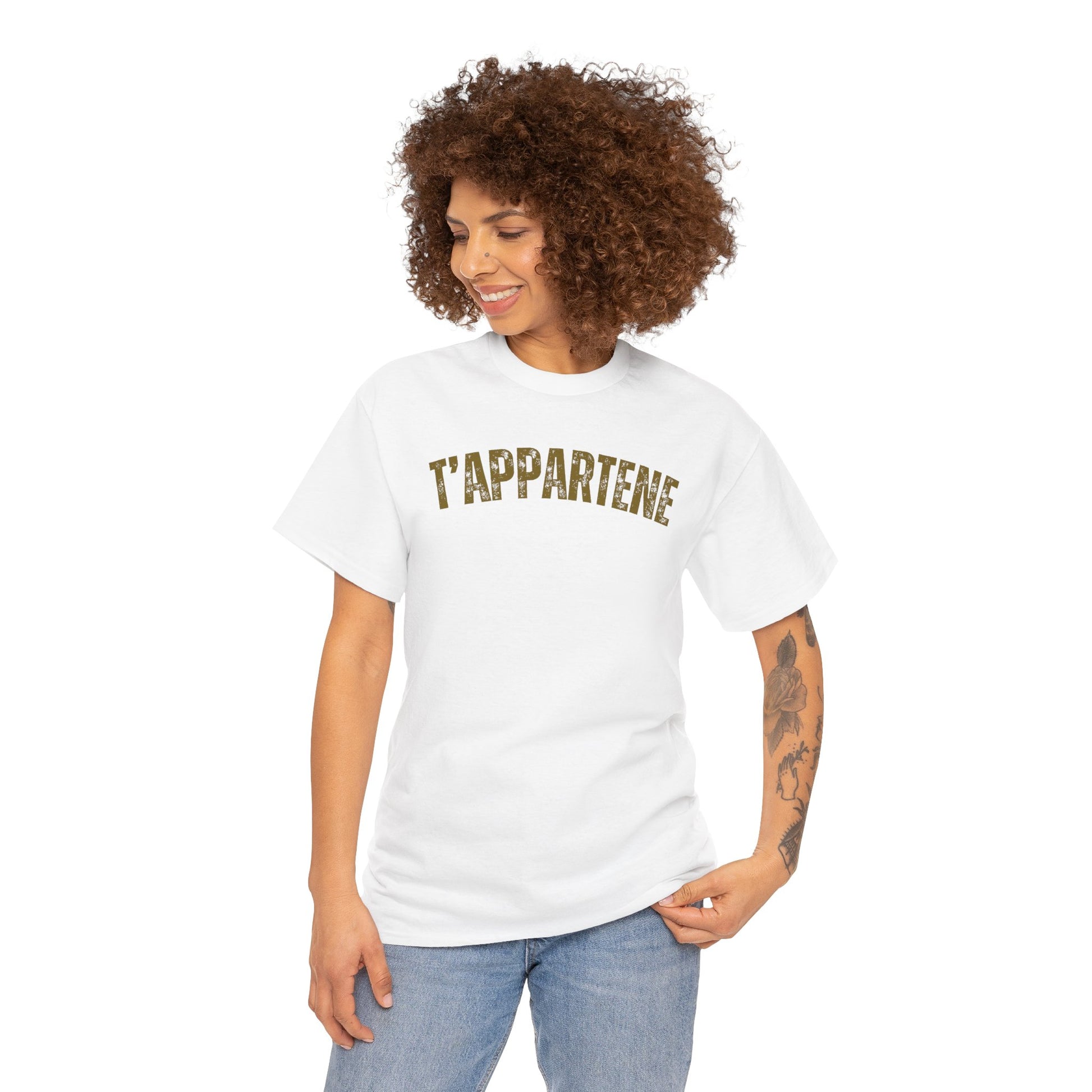 Maglietta “Appartenenza” – Collezione T’Appartene | Fede Napoletana Autentica