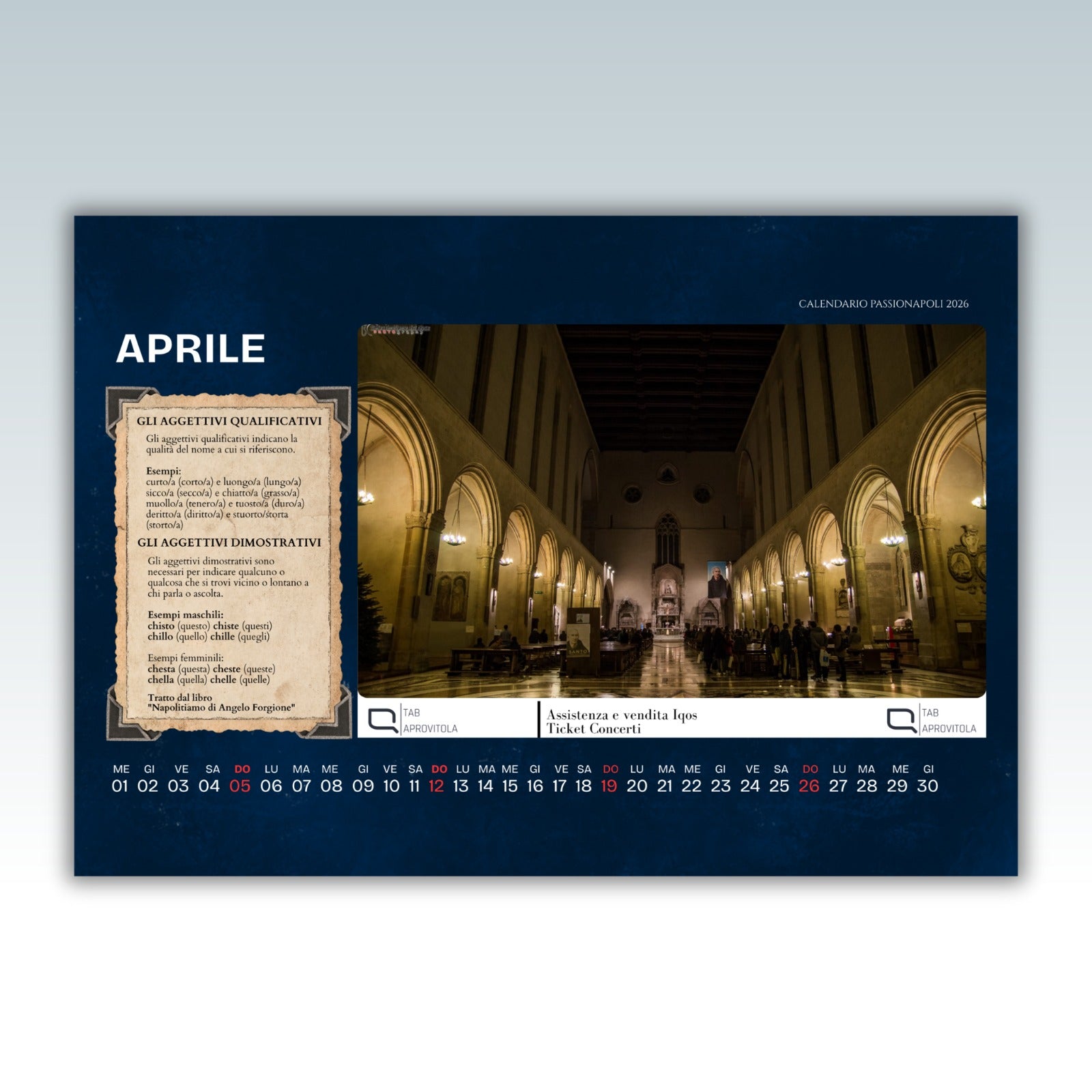 Calendario Passionapoli 2026