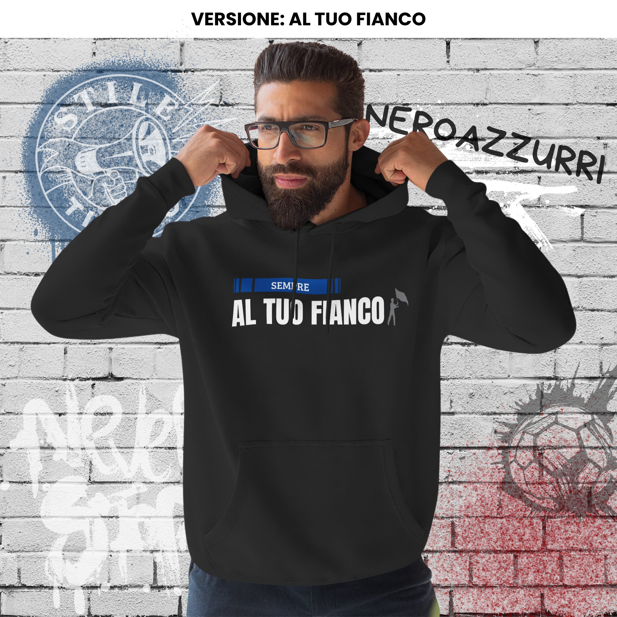 Felpa con cappuccio - Al Tuo Fianco